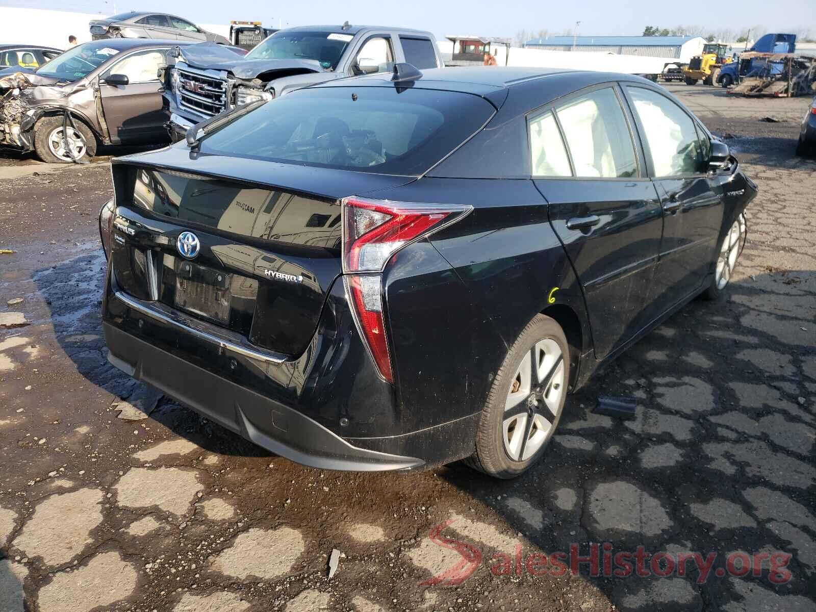 JTDKARFU0J3552263 2018 TOYOTA PRIUS