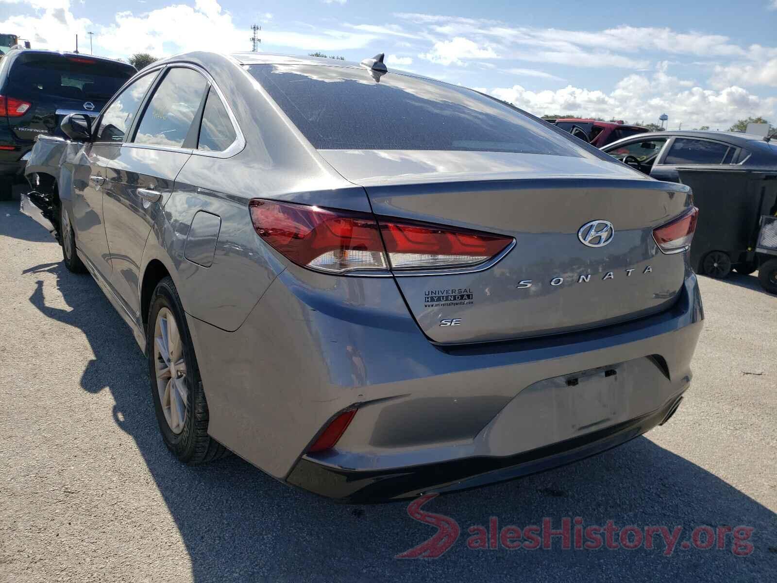 5NPE24AF2KH744490 2019 HYUNDAI SONATA