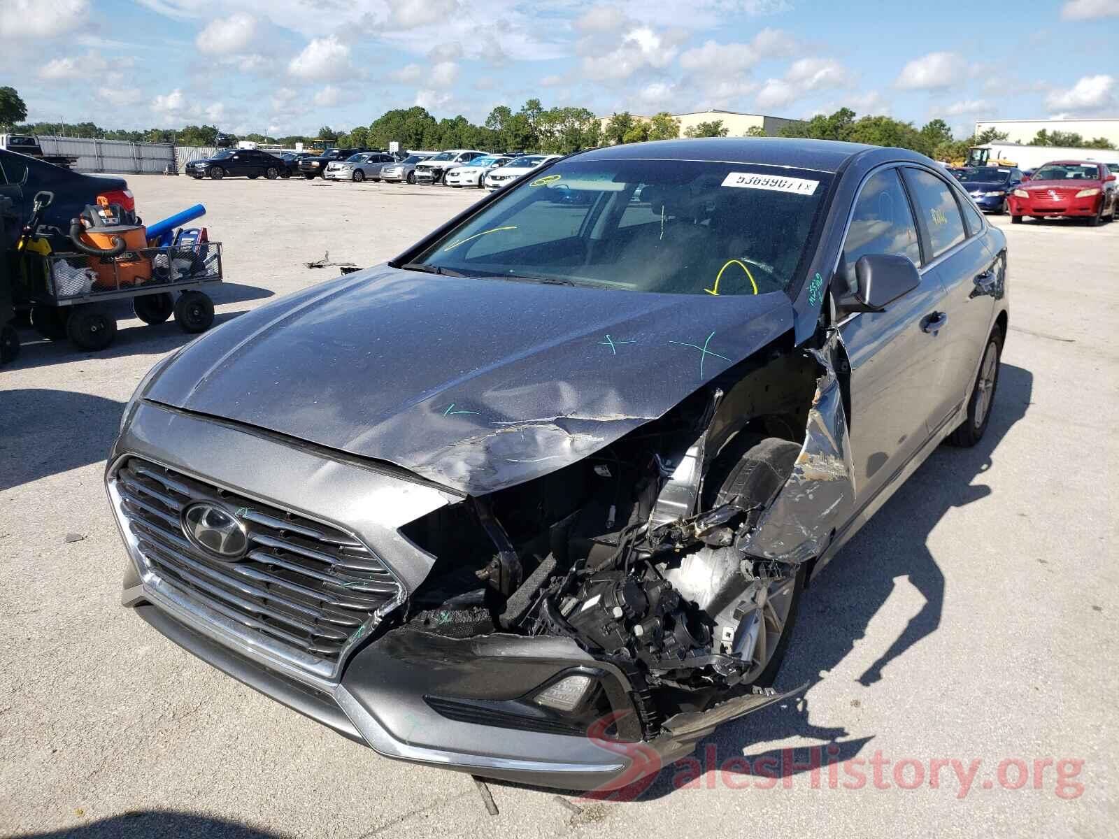 5NPE24AF2KH744490 2019 HYUNDAI SONATA