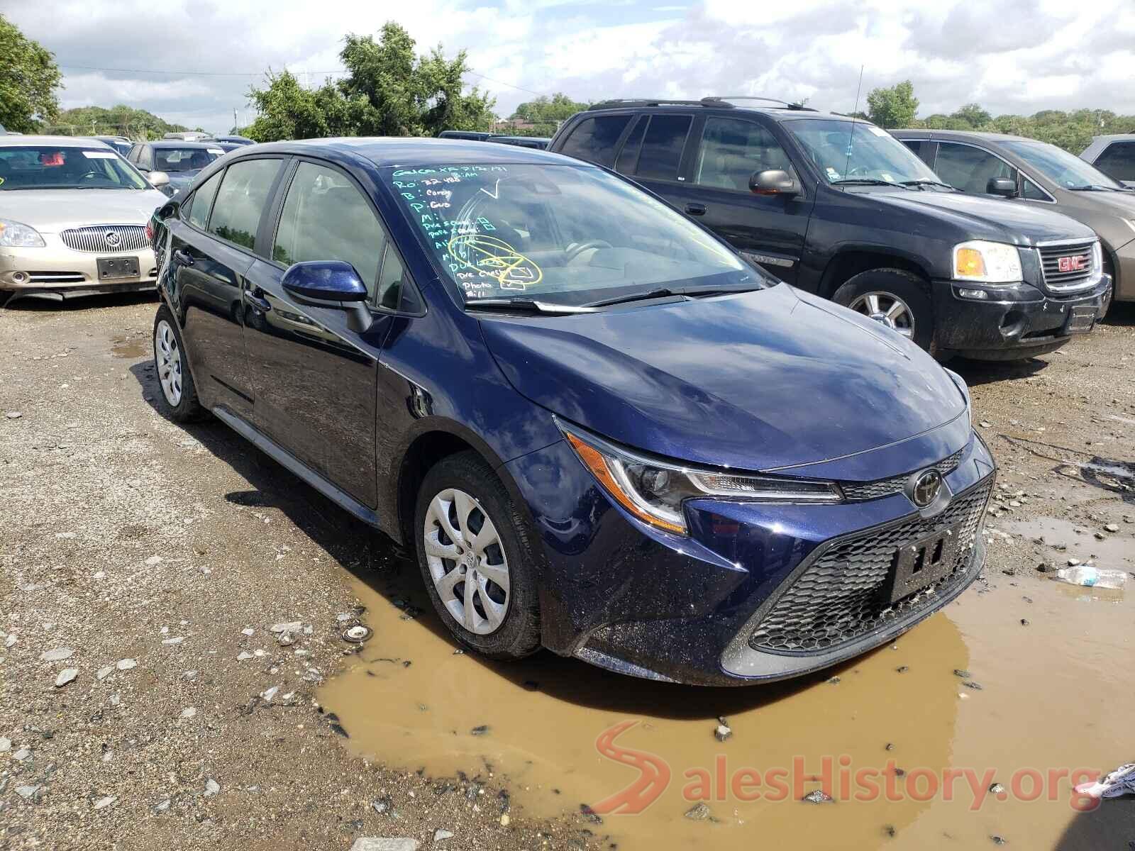 JTDEPRAEXLJ052167 2020 TOYOTA COROLLA