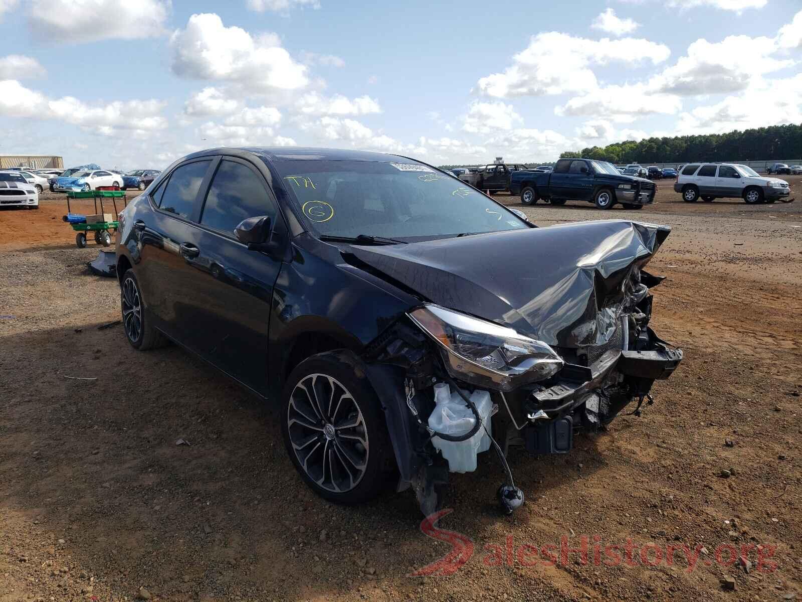 5YFBURHE1GP376286 2016 TOYOTA COROLLA