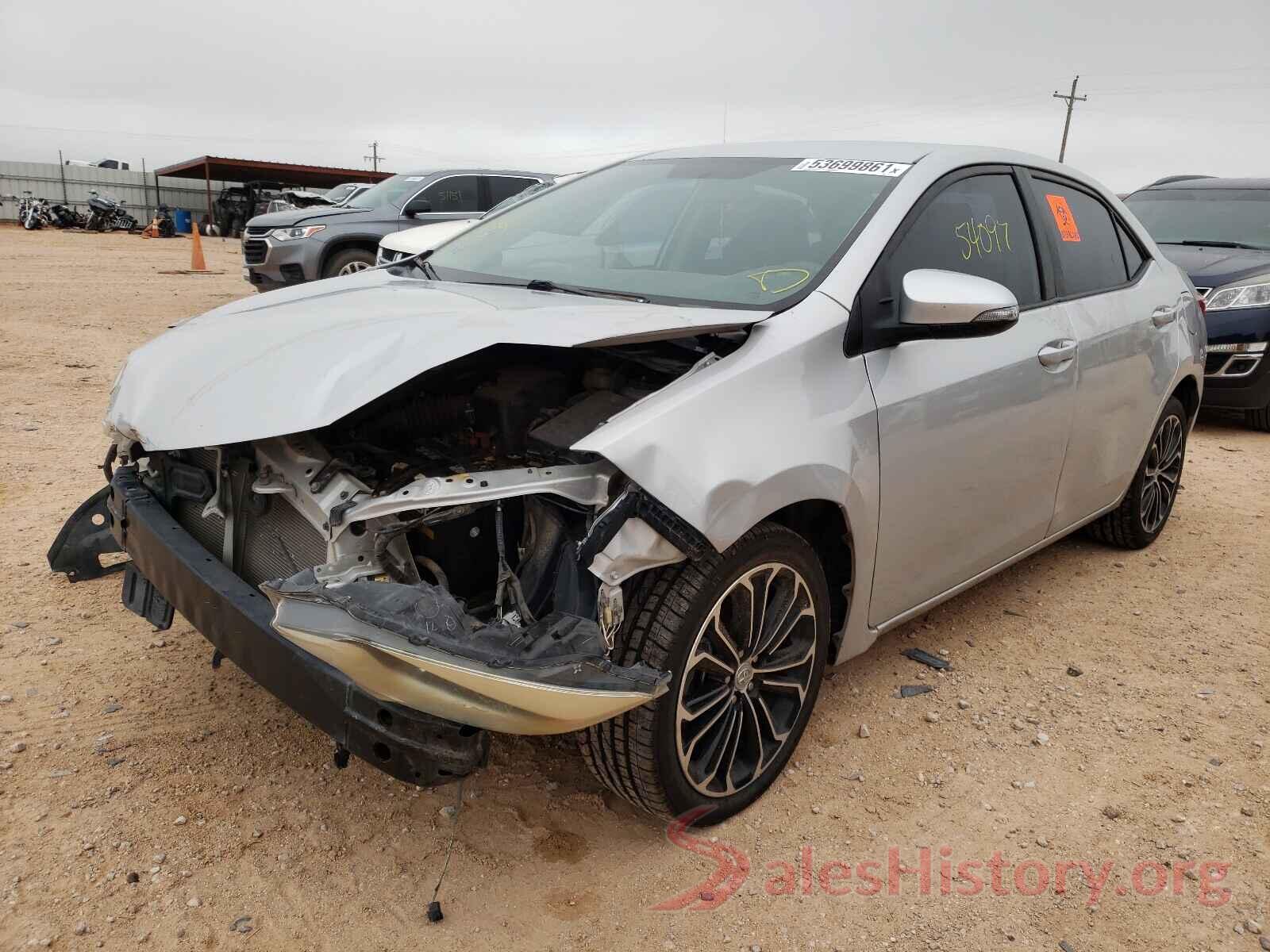 5YFBURHE7GP472133 2016 TOYOTA COROLLA