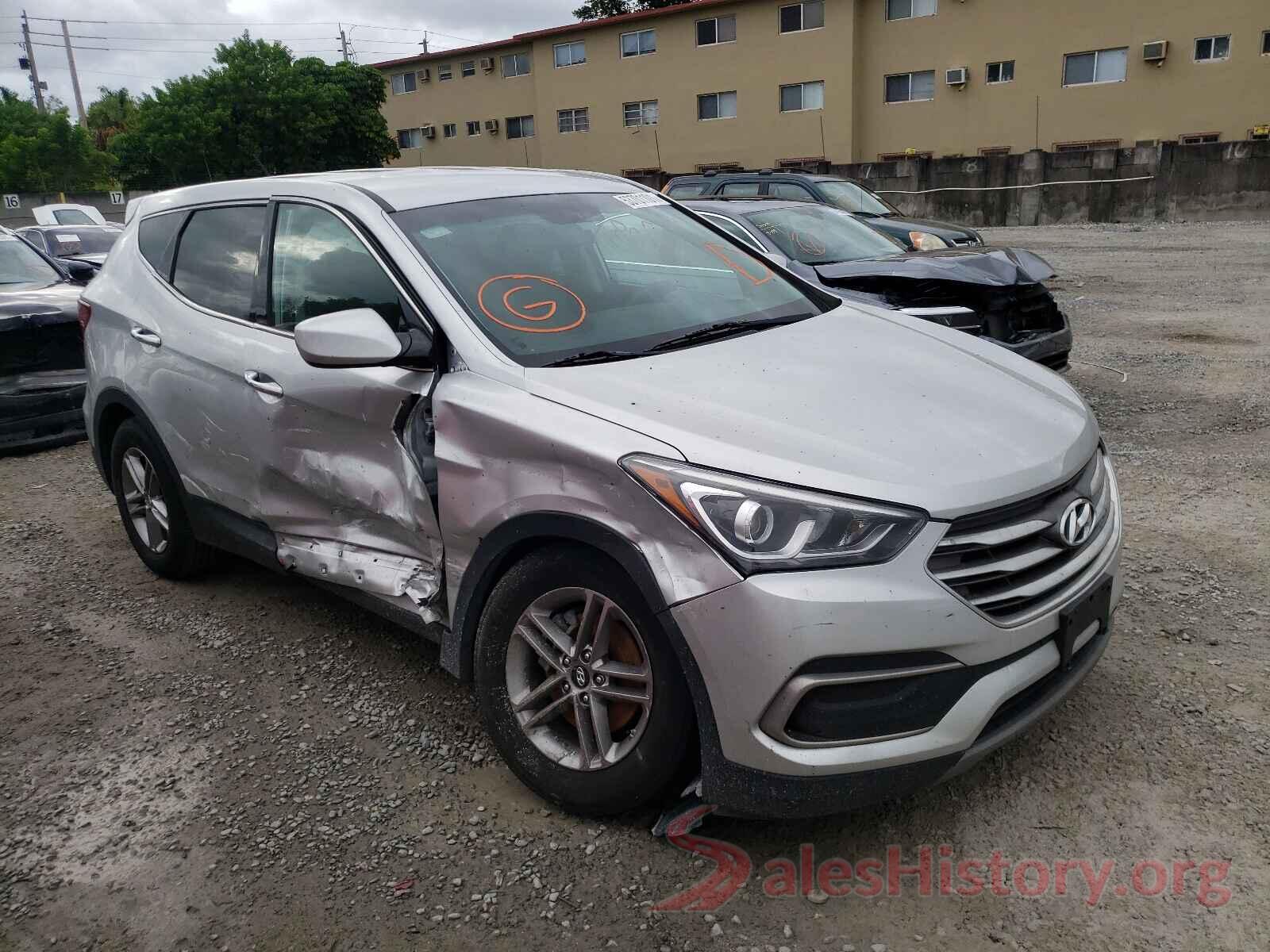 5XYZTDLB6JG544940 2018 HYUNDAI SANTA FE