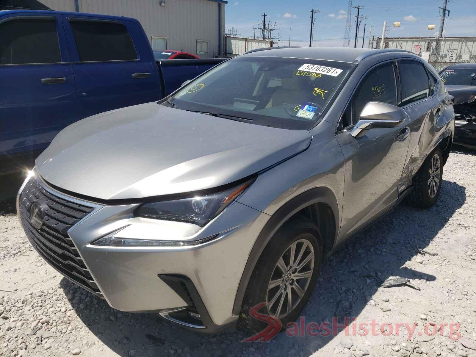 JTJYARBZ0K2121583 2019 LEXUS NX