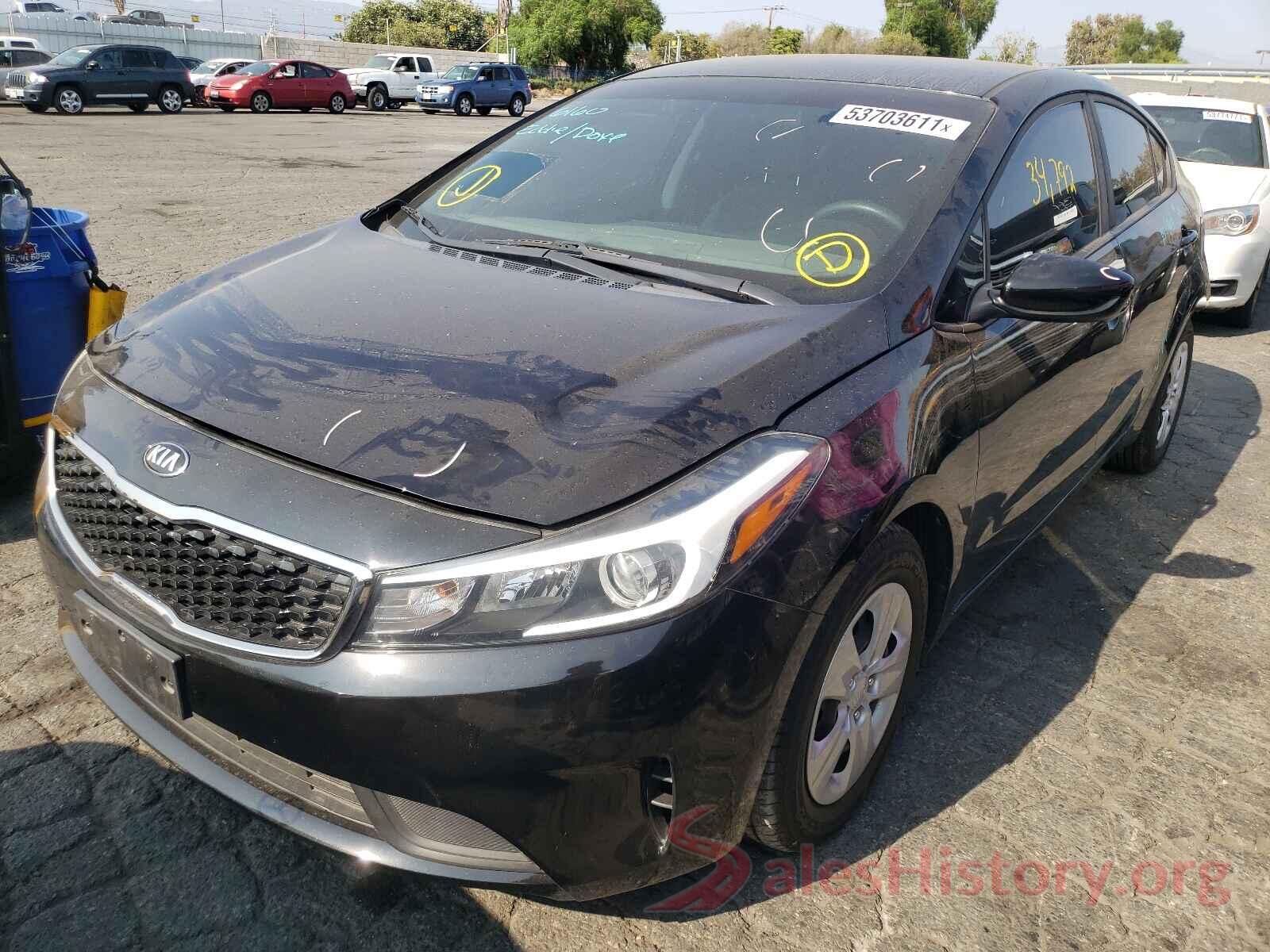 3KPFK4A73HE039594 2017 KIA FORTE