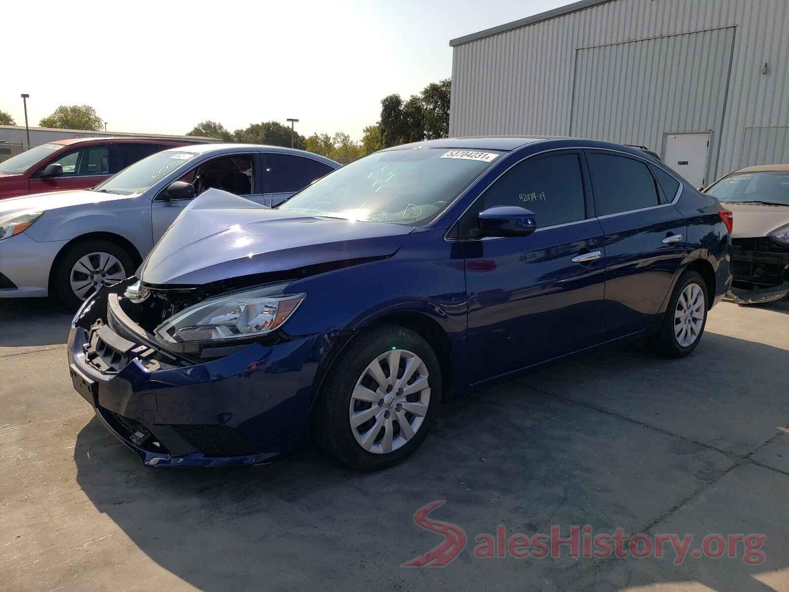 3N1AB7AP4KY358720 2019 NISSAN SENTRA