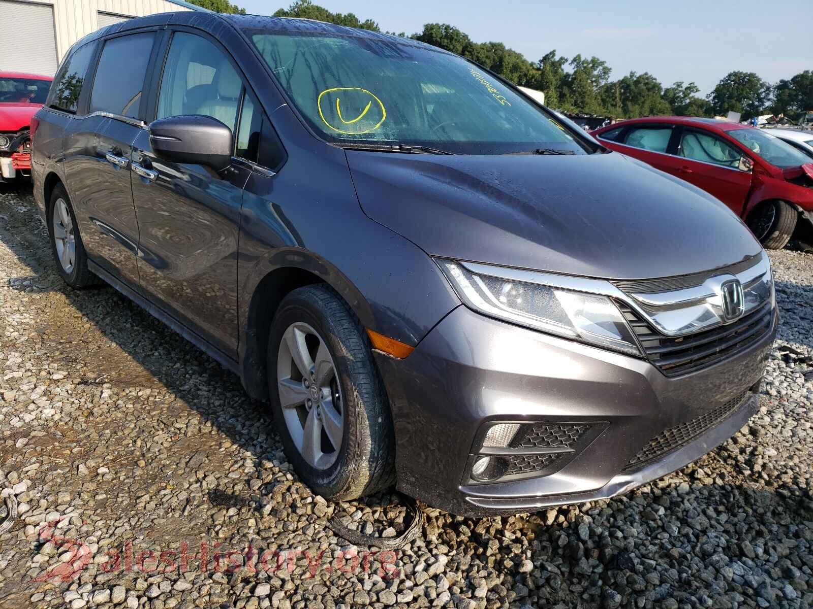 5FNRL6H77KB037991 2019 HONDA ODYSSEY