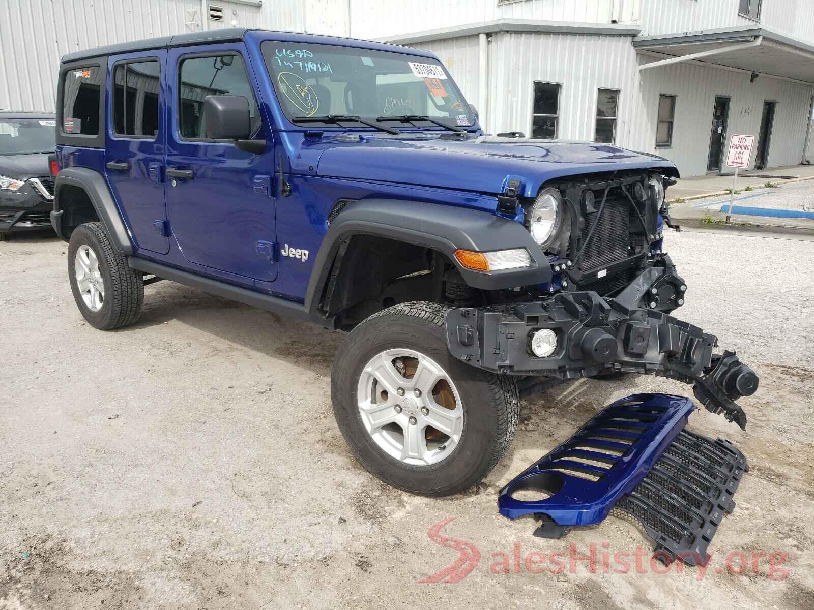 1C4HJXDG6KW585652 2019 JEEP WRANGLER