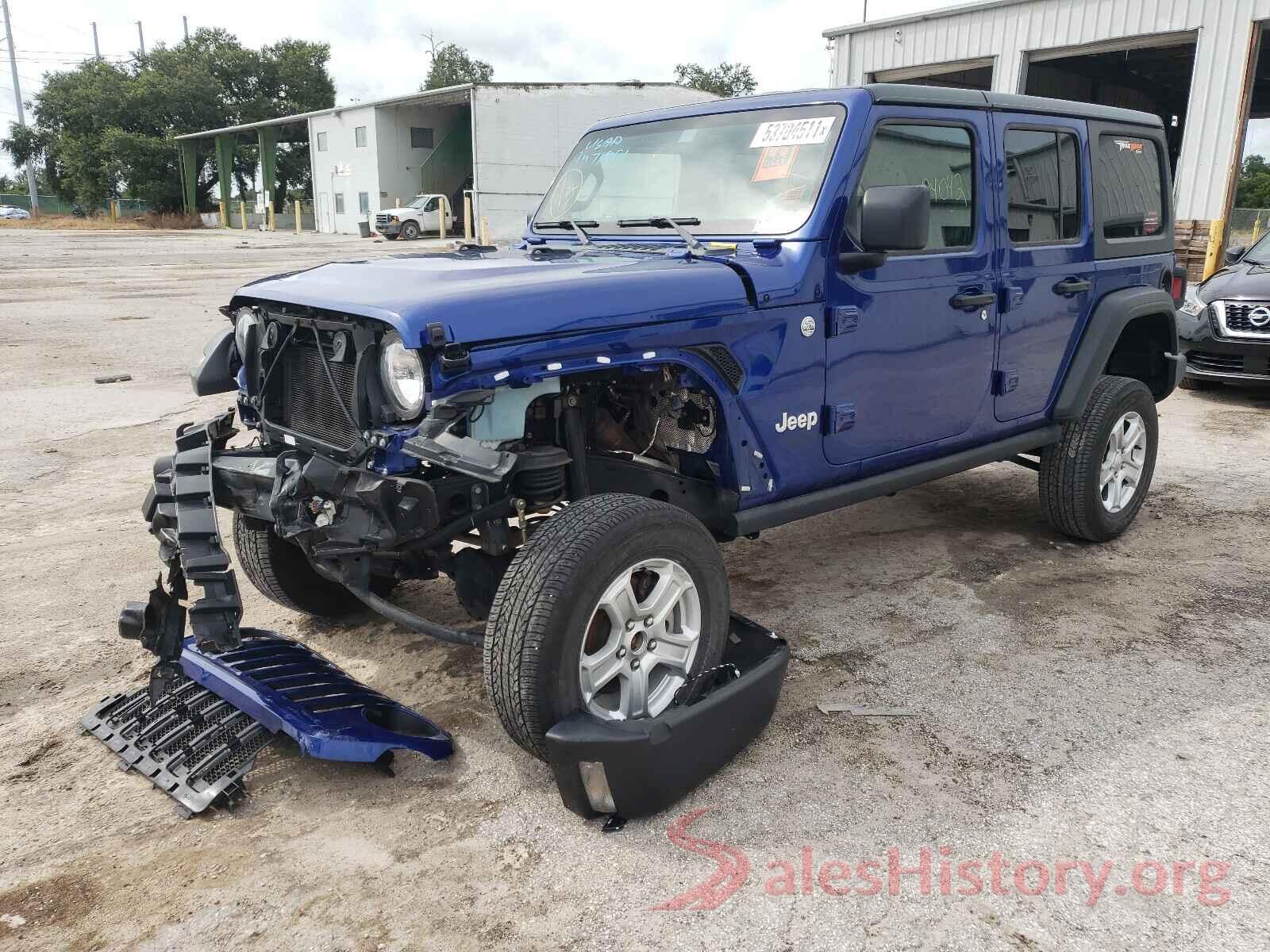 1C4HJXDG6KW585652 2019 JEEP WRANGLER