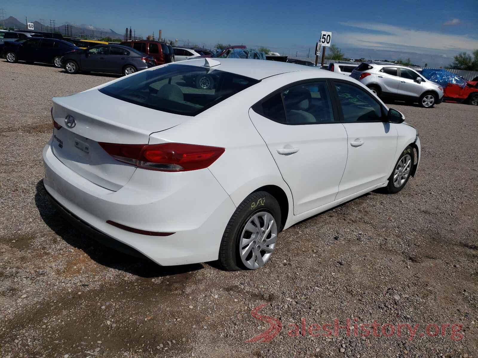 5NPD74LF3HH205671 2017 HYUNDAI ELANTRA