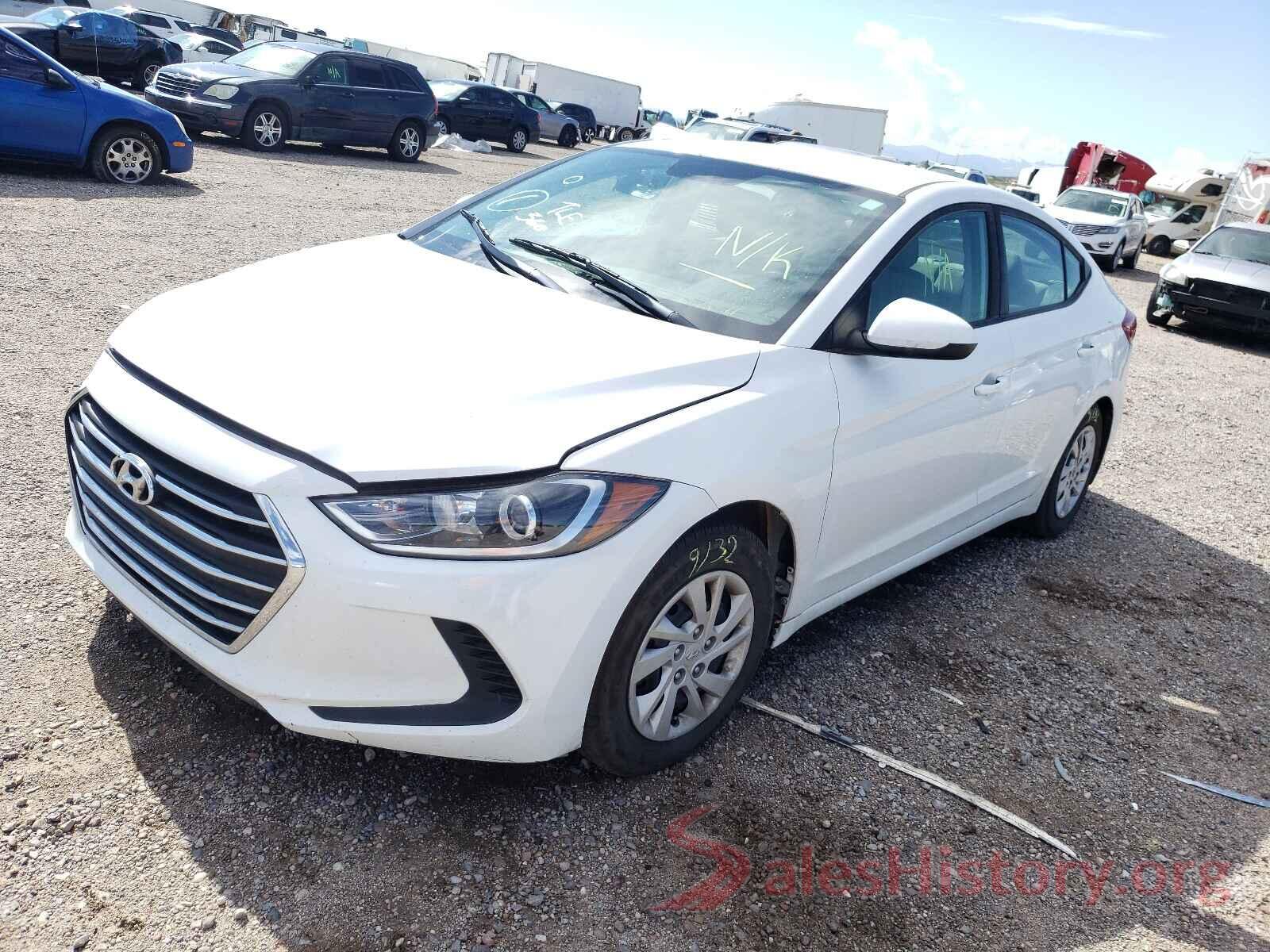 5NPD74LF3HH205671 2017 HYUNDAI ELANTRA