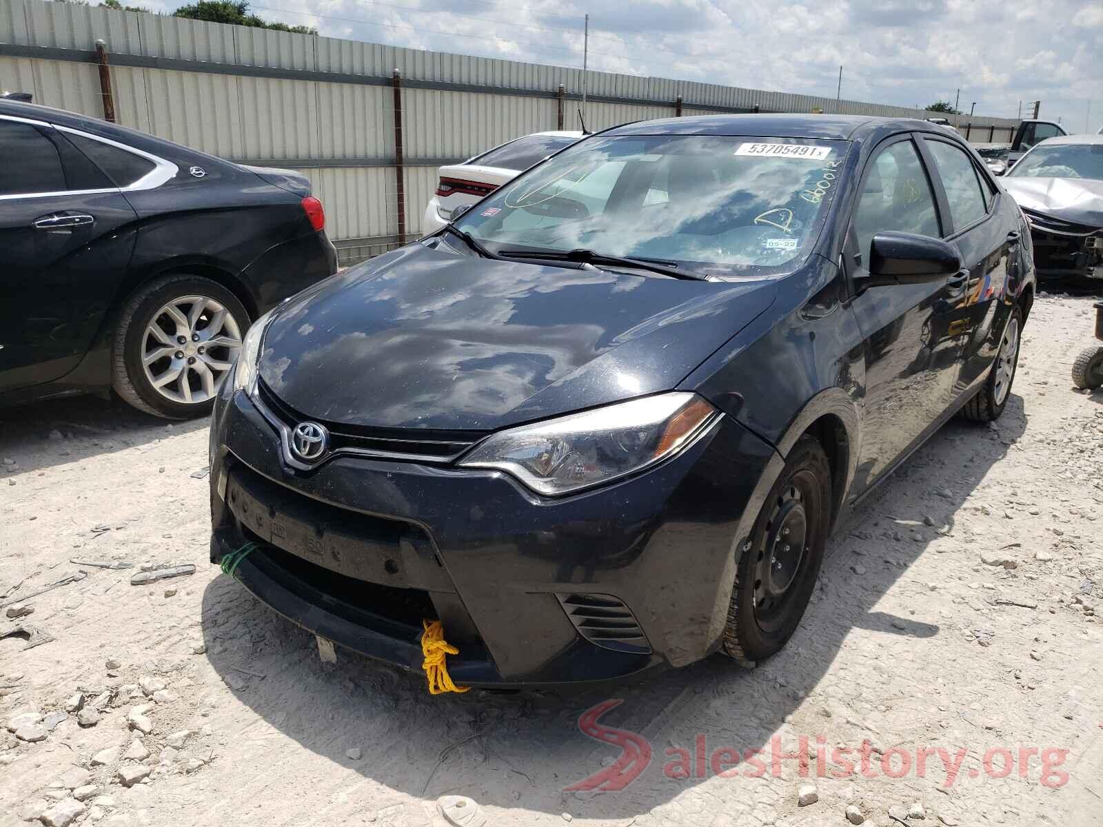 2T1BURHE4GC660012 2016 TOYOTA COROLLA