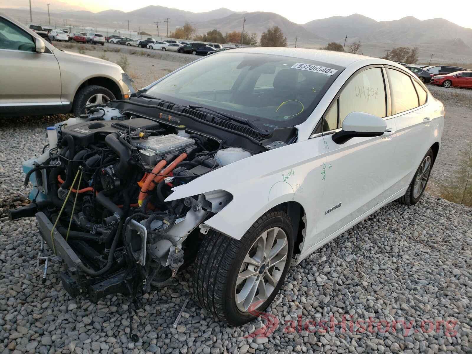 3FA6P0LUXKR141719 2019 FORD FUSION