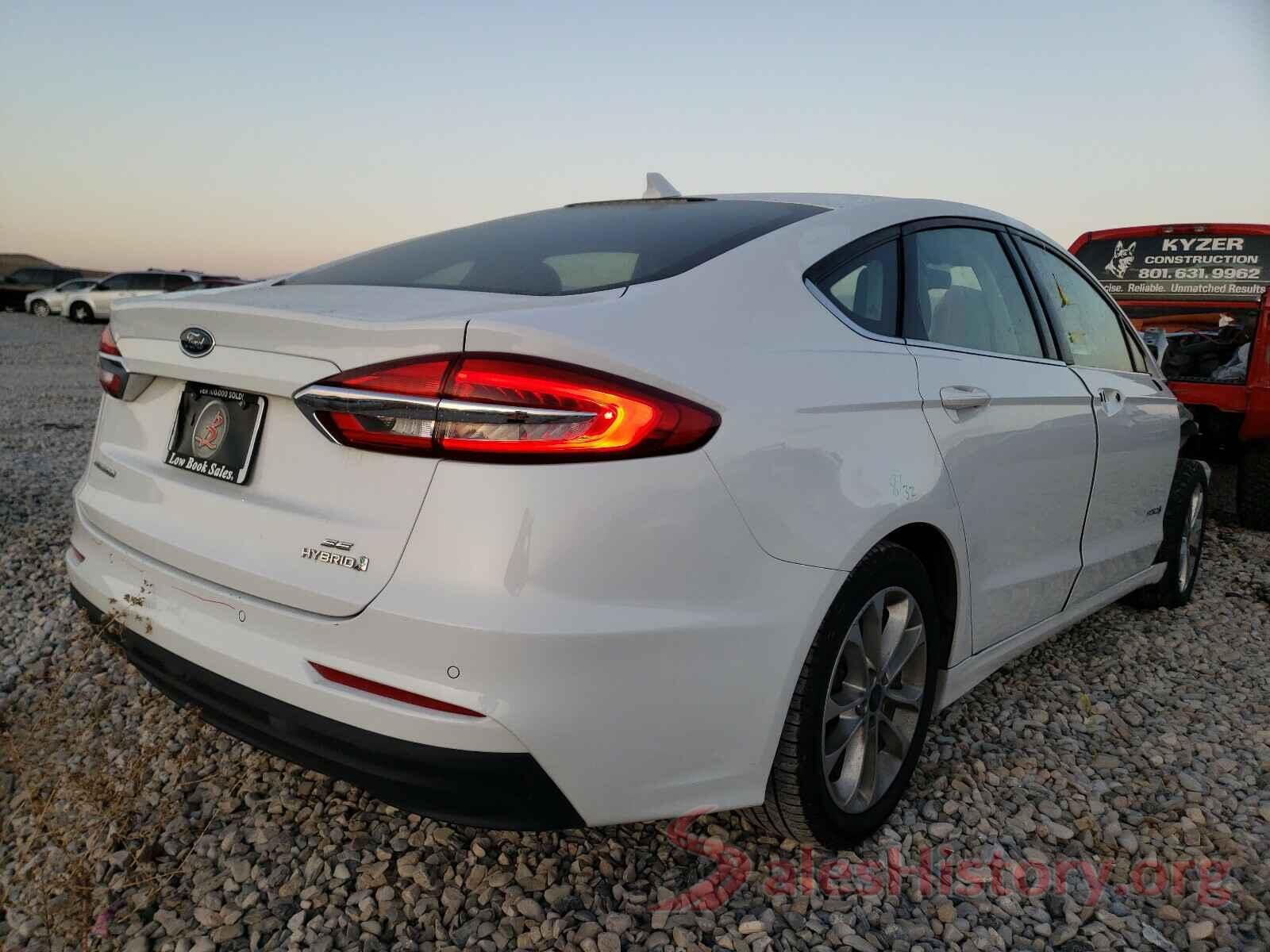 3FA6P0LUXKR141719 2019 FORD FUSION