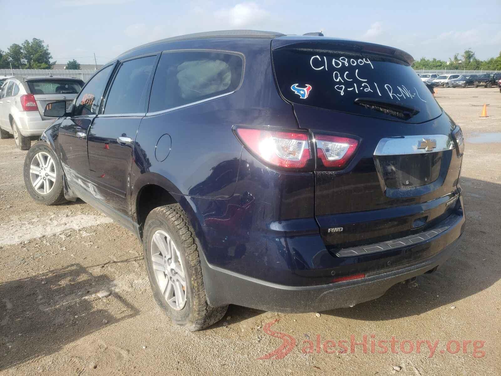 1GNKVHKD2GJ122993 2016 CHEVROLET TRAVERSE