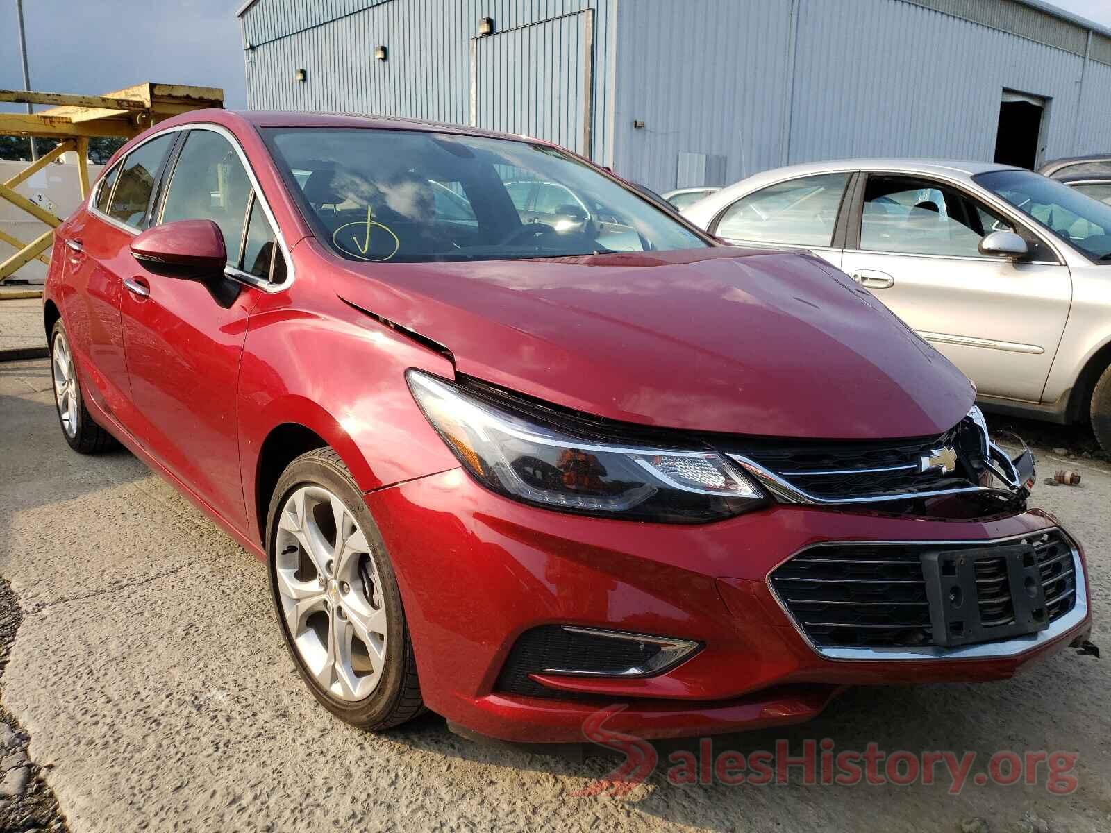 3G1BF6SM0JS617282 2018 CHEVROLET CRUZE