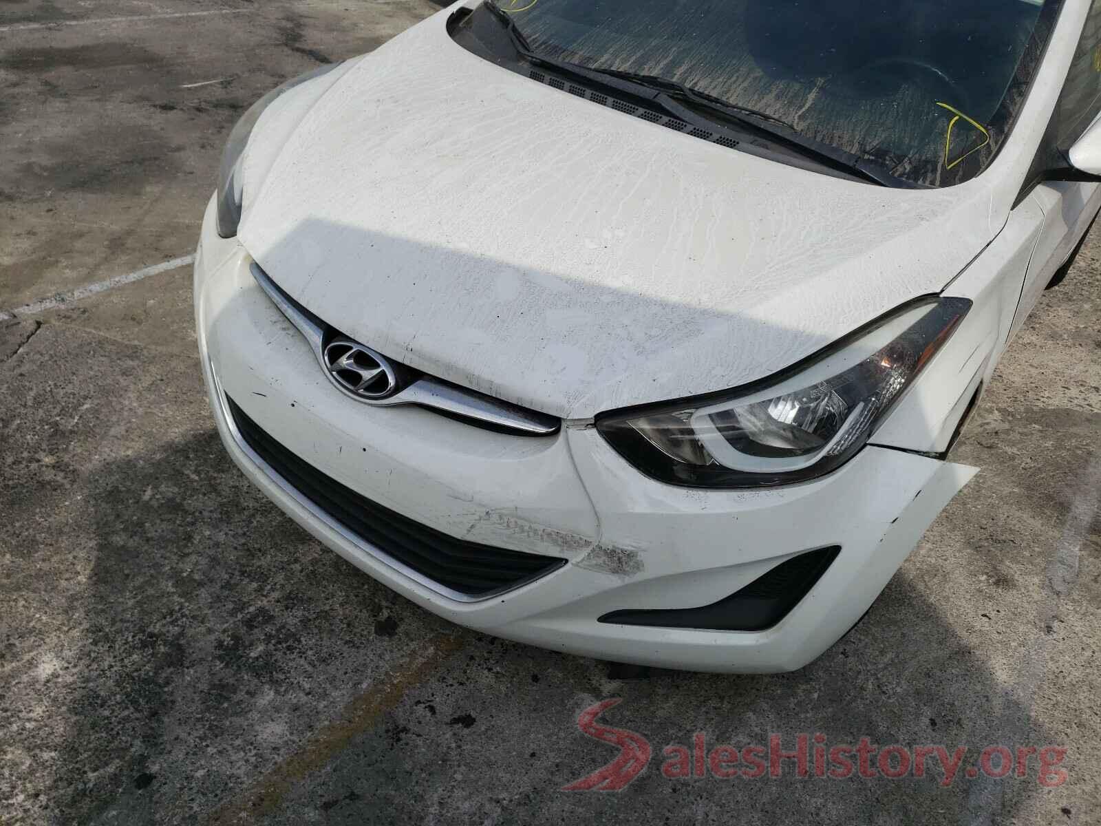 5NPDH4AEXGH691871 2016 HYUNDAI ELANTRA