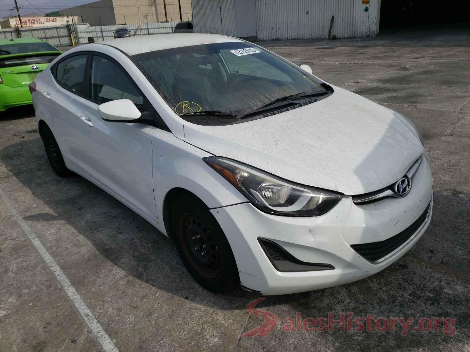 5NPDH4AEXGH691871 2016 HYUNDAI ELANTRA