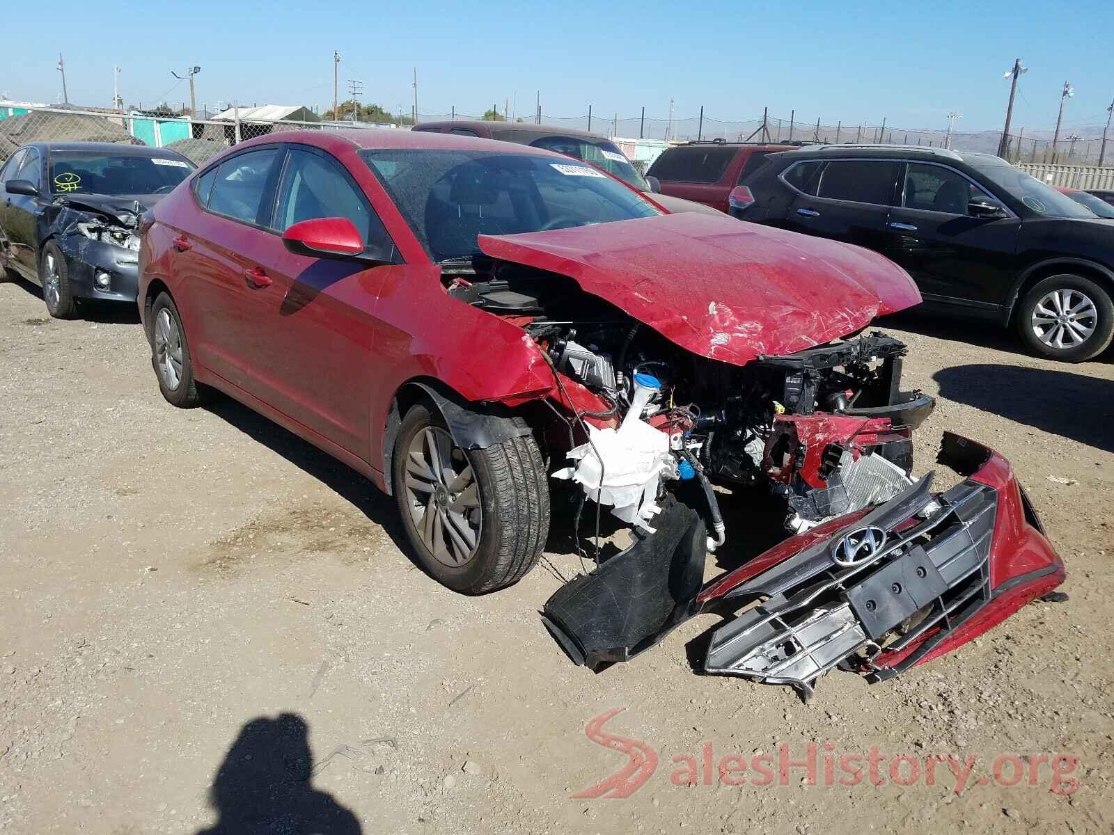 KMHD84LFXLU906781 2020 HYUNDAI ELANTRA