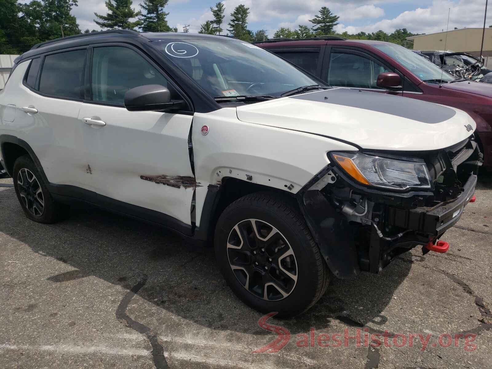 3C4NJDDB7LT167209 2020 JEEP COMPASS