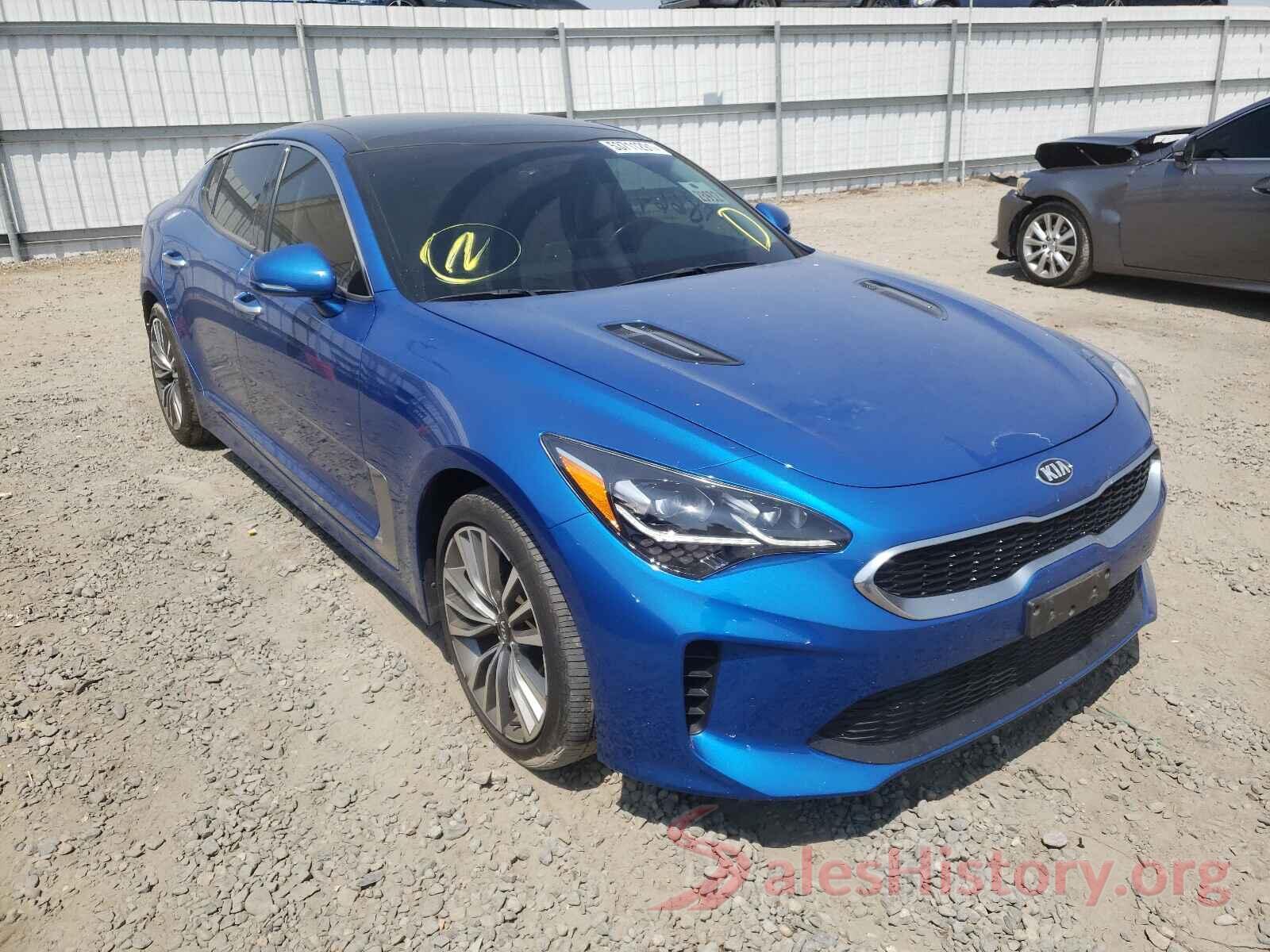 KNAE25LAXJ6037408 2018 KIA STINGER