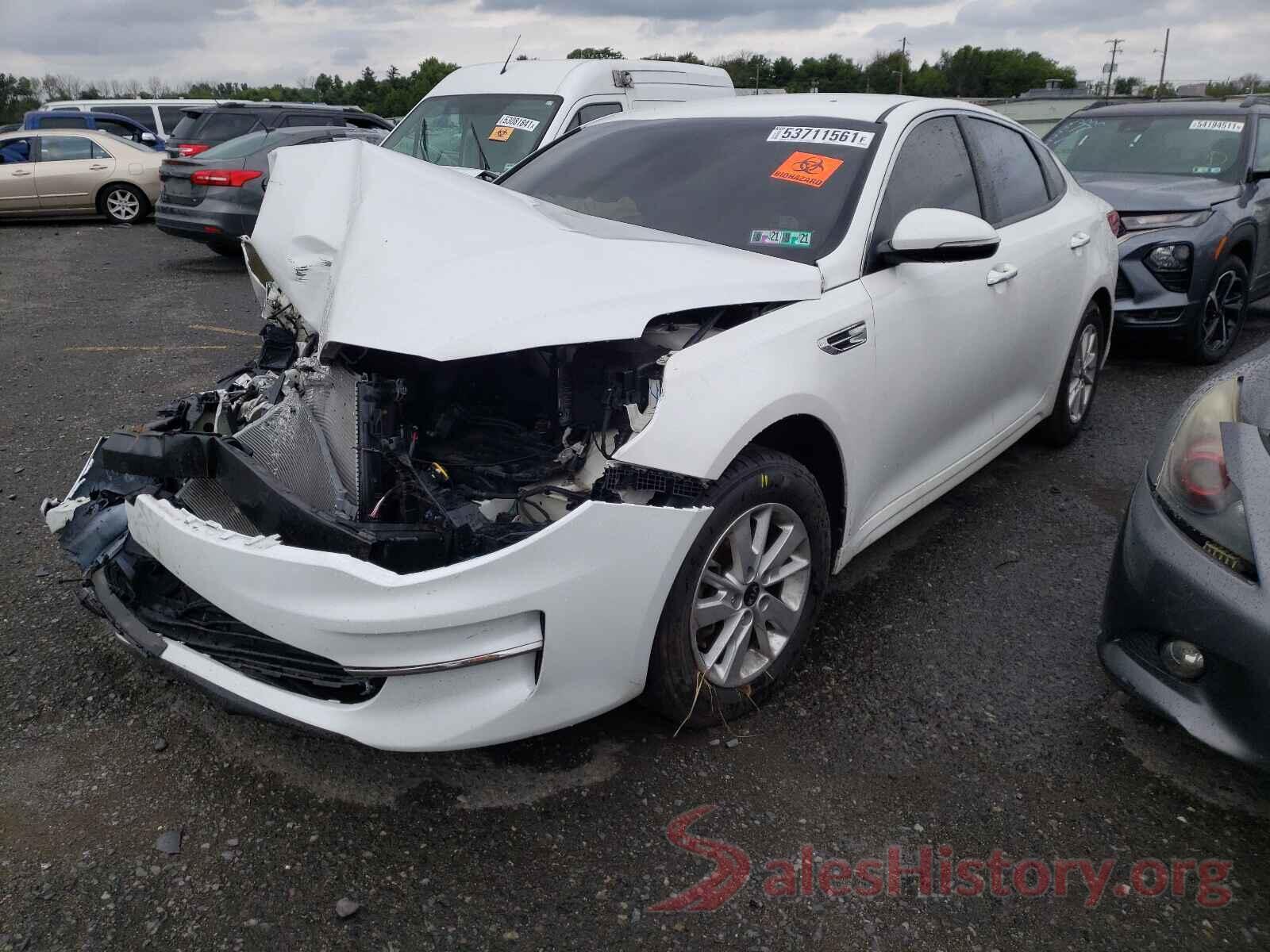 KNAGT4L34G5081520 2016 KIA OPTIMA