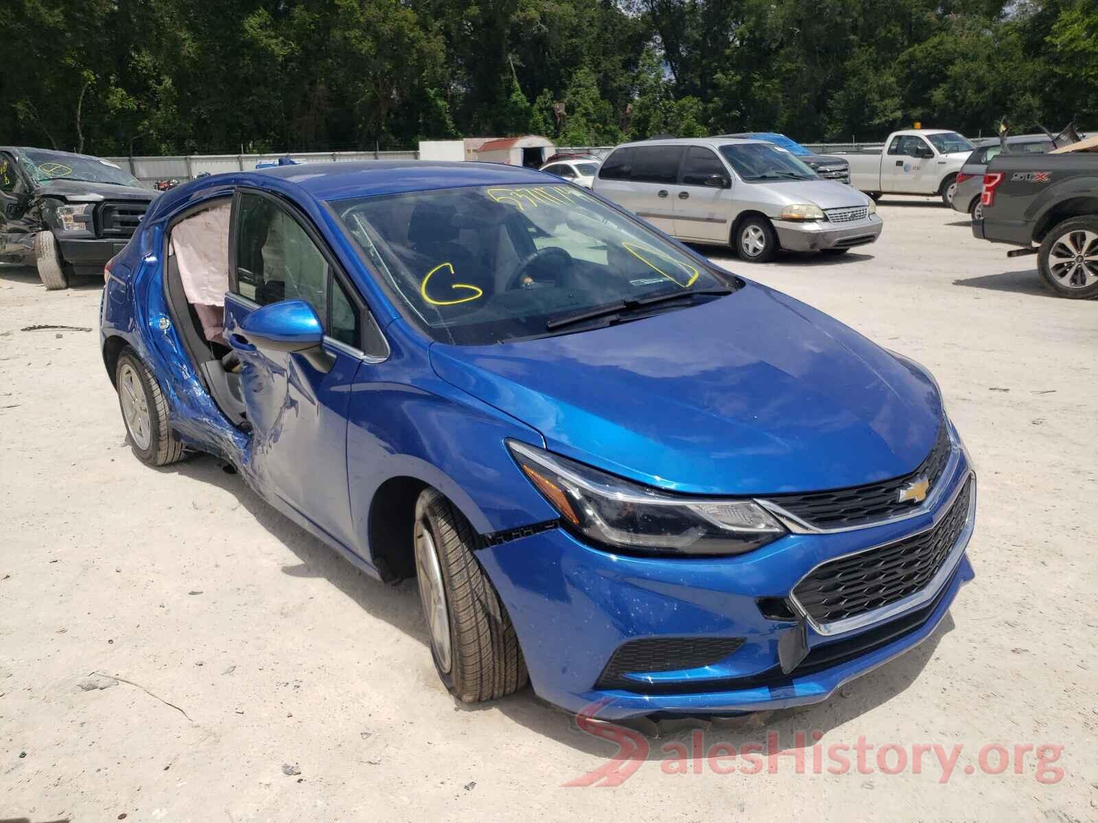 3G1BE6SM5JS586629 2018 CHEVROLET CRUZE