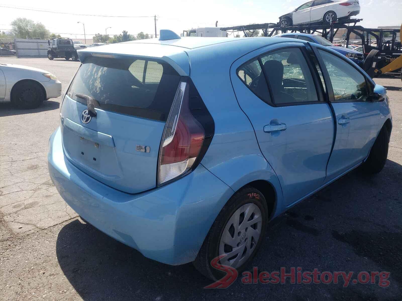 JTDKDTB32G1136947 2016 TOYOTA PRIUS