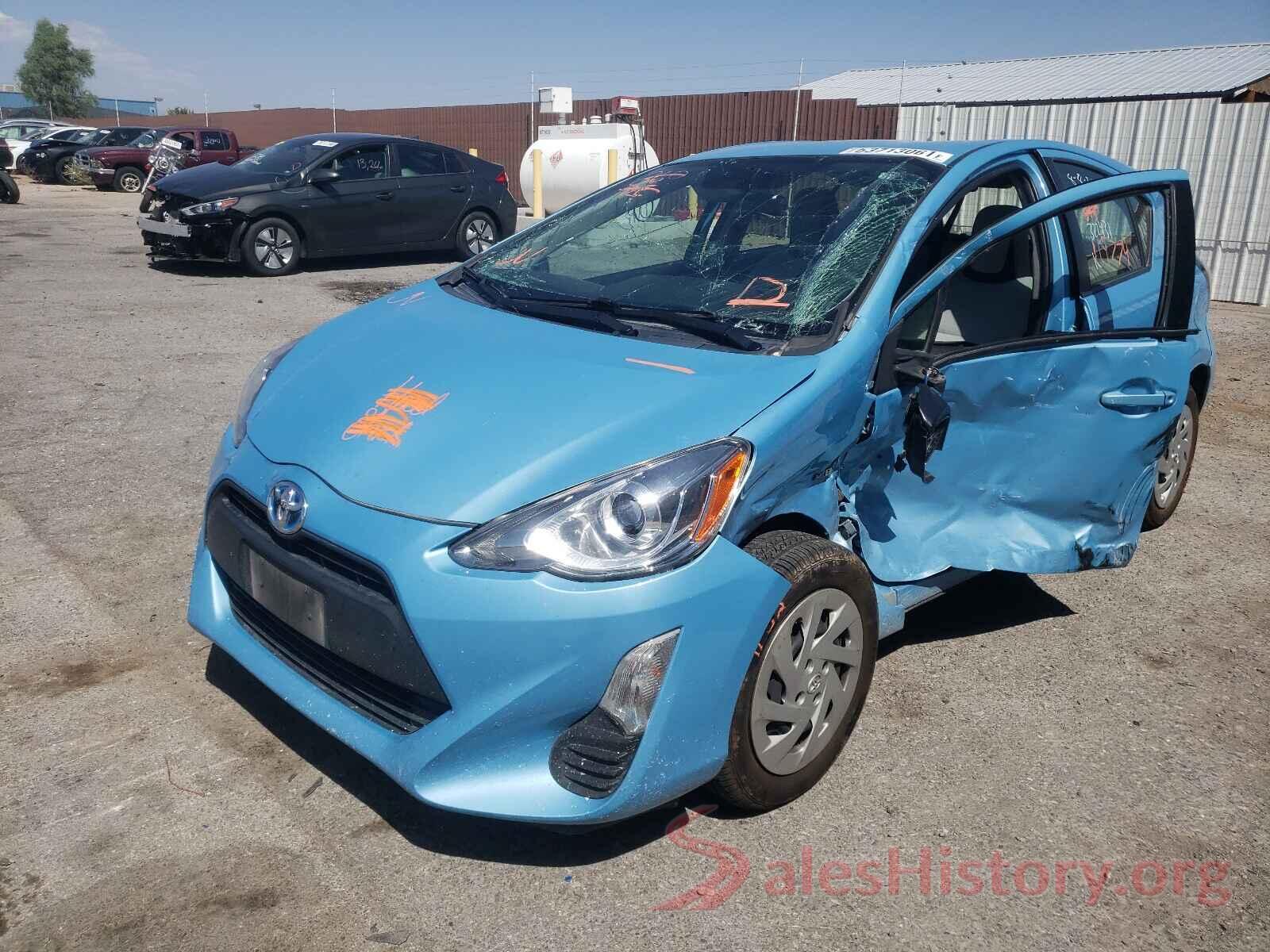 JTDKDTB32G1136947 2016 TOYOTA PRIUS