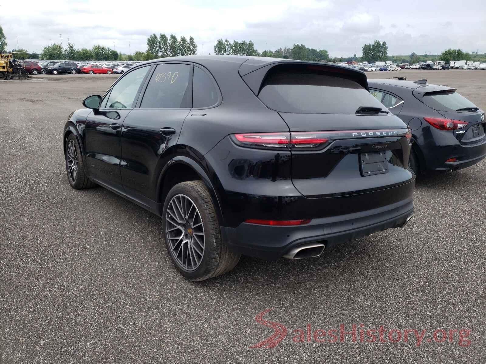 WP1AA2AY2KDA11481 2019 PORSCHE CAYENNE