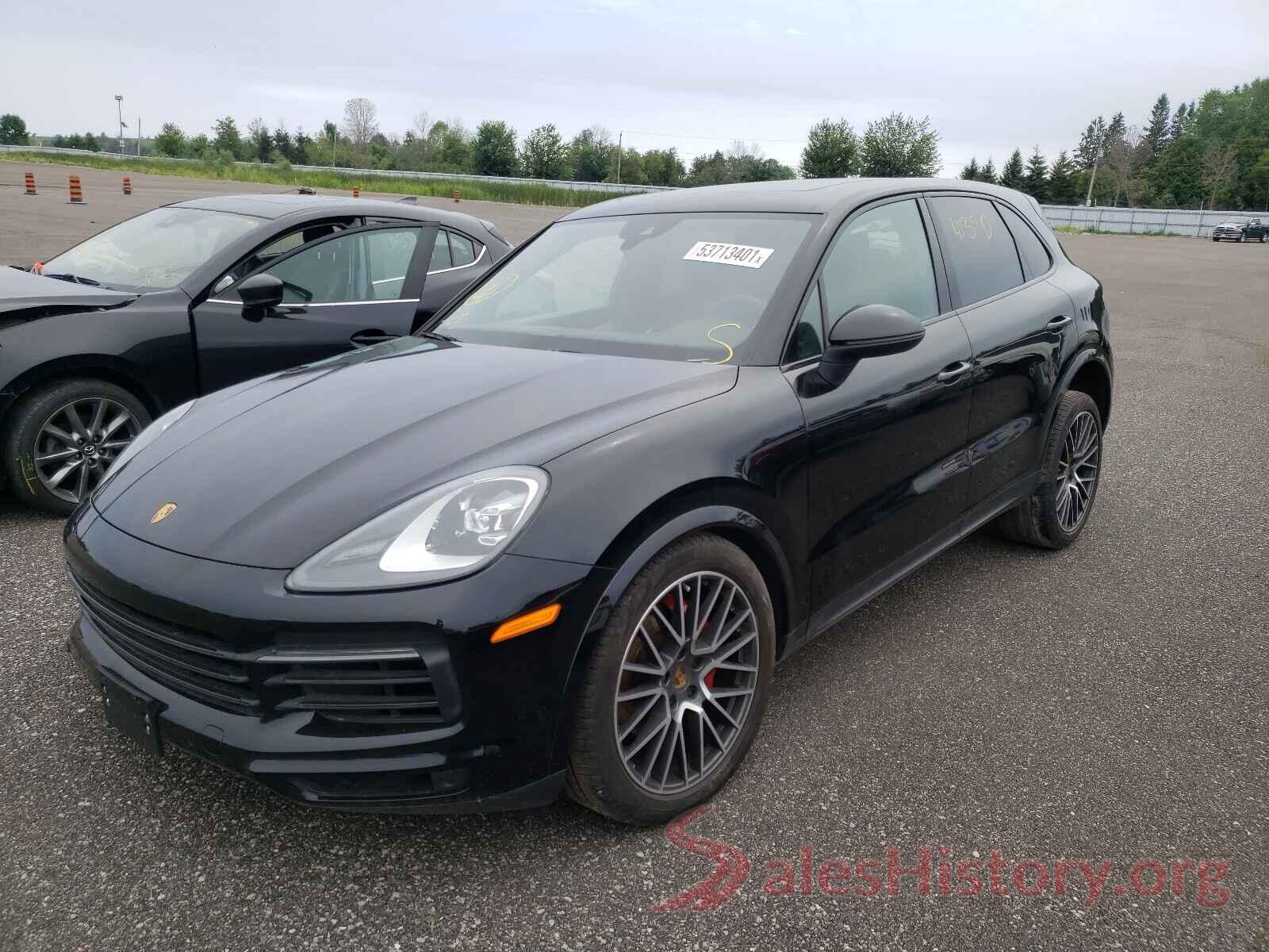 WP1AA2AY2KDA11481 2019 PORSCHE CAYENNE