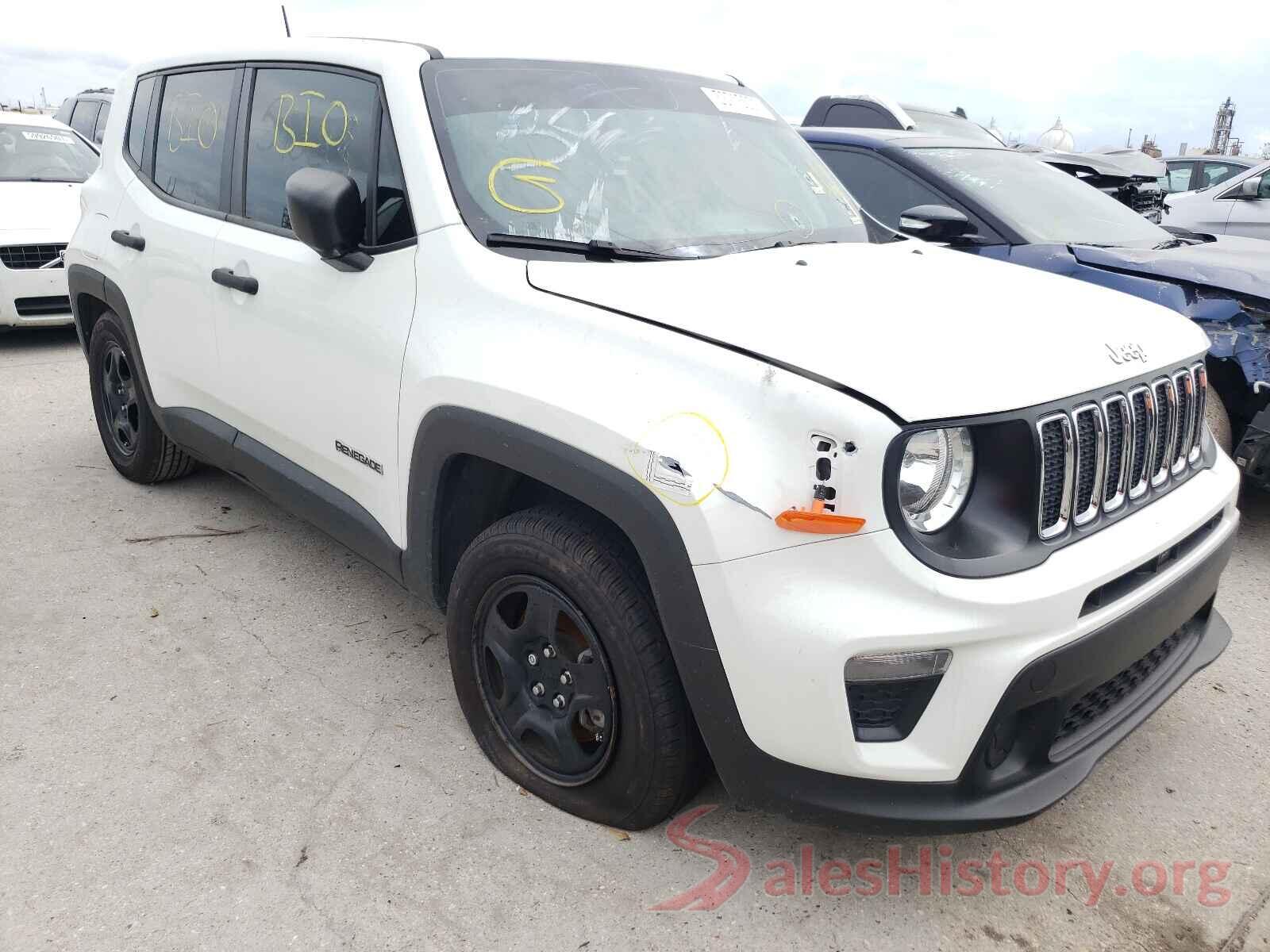 ZACNJAAB6LPL03336 2020 JEEP RENEGADE