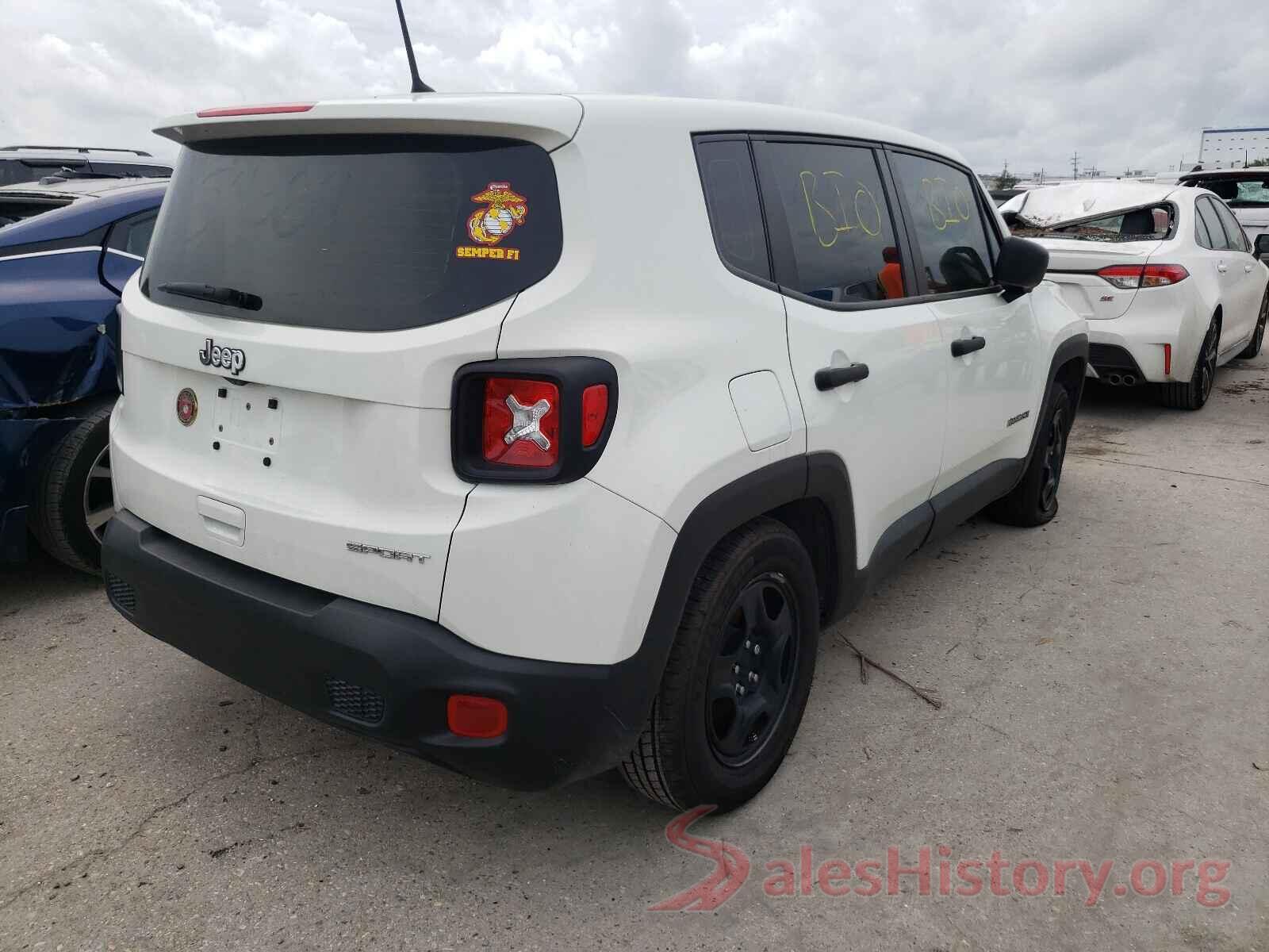 ZACNJAAB6LPL03336 2020 JEEP RENEGADE