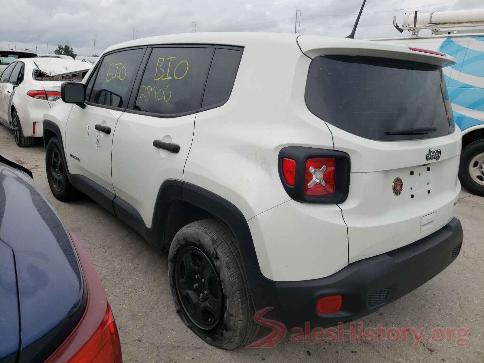 ZACNJAAB6LPL03336 2020 JEEP RENEGADE