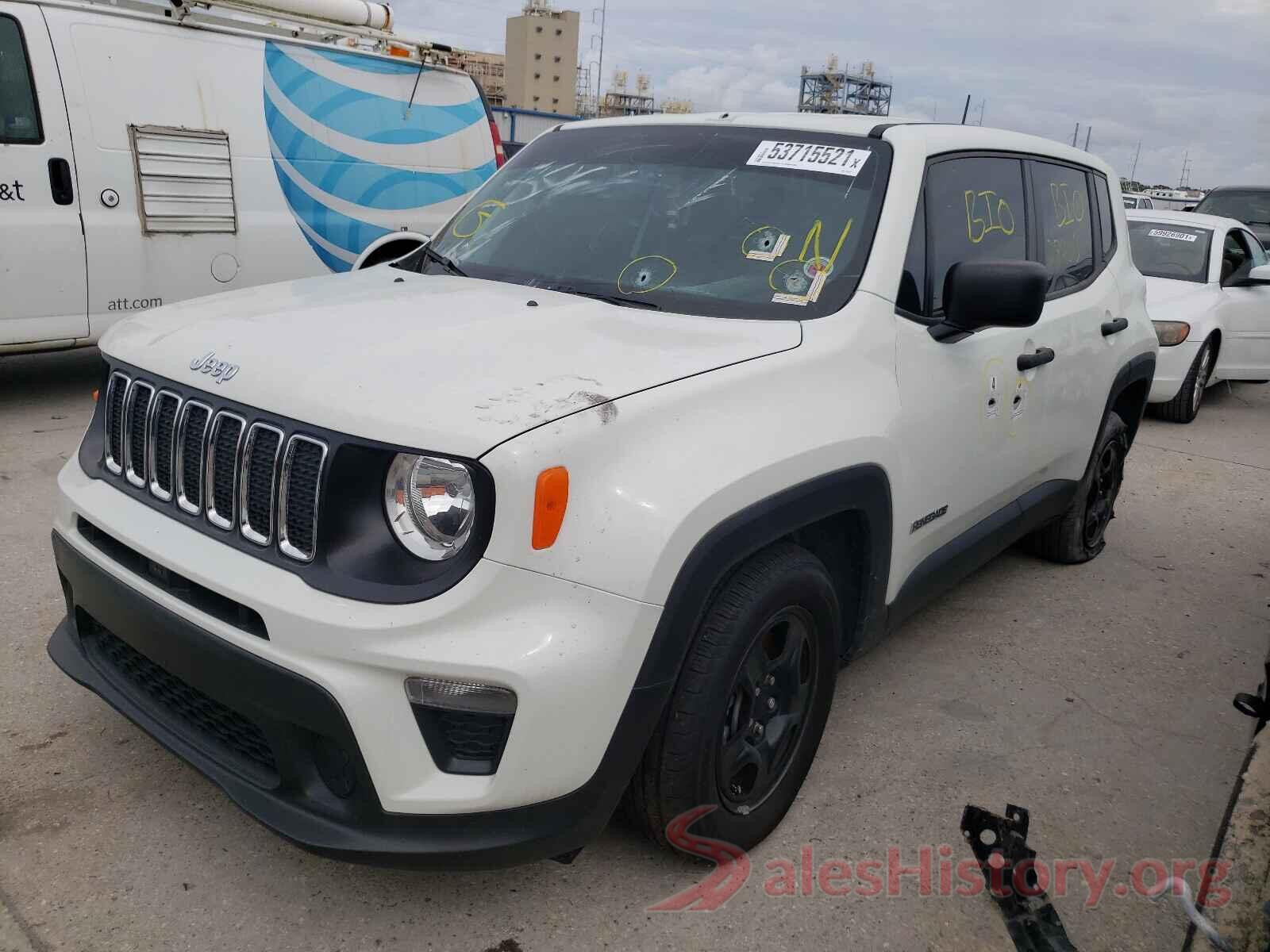 ZACNJAAB6LPL03336 2020 JEEP RENEGADE