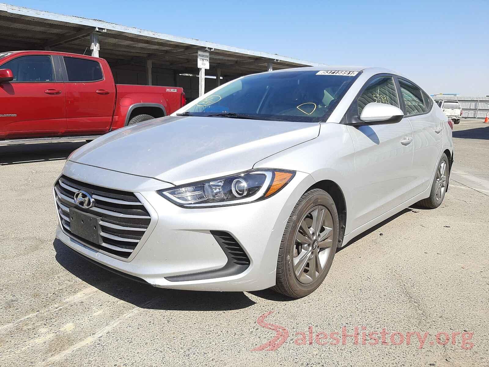 5NPD84LF2HH072236 2017 HYUNDAI ELANTRA