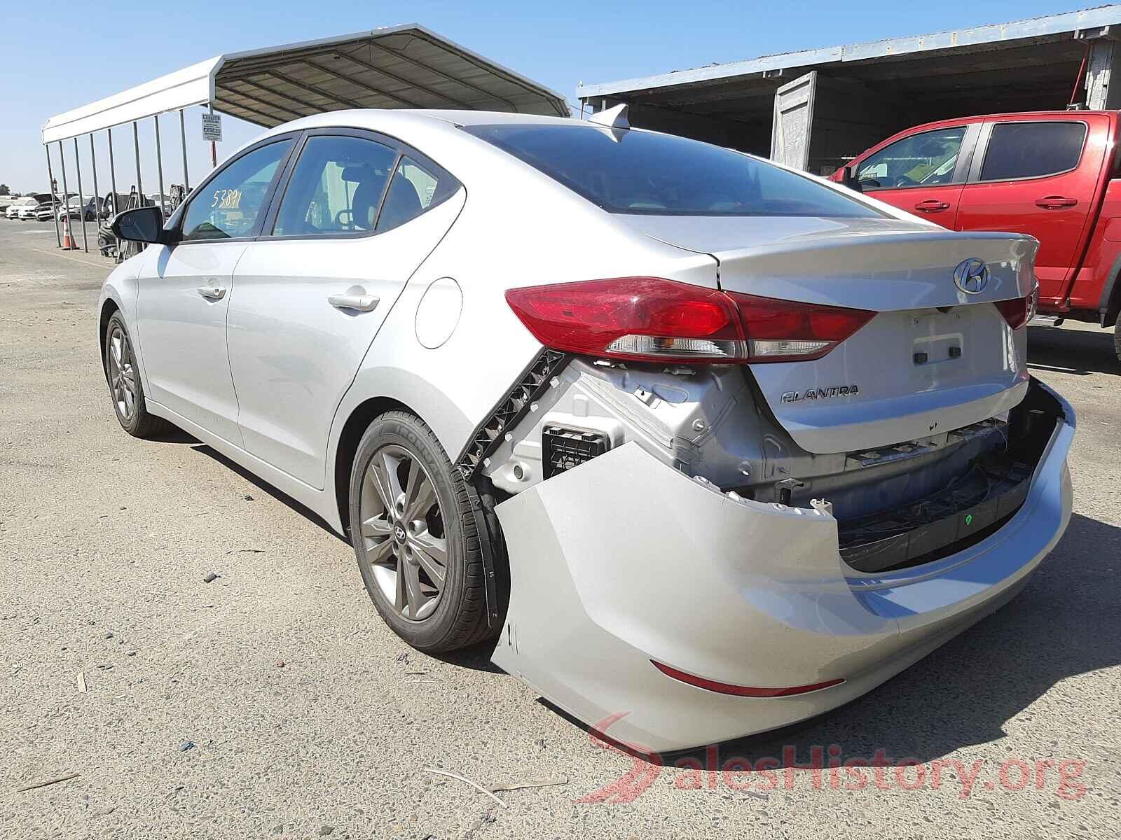 5NPD84LF2HH072236 2017 HYUNDAI ELANTRA