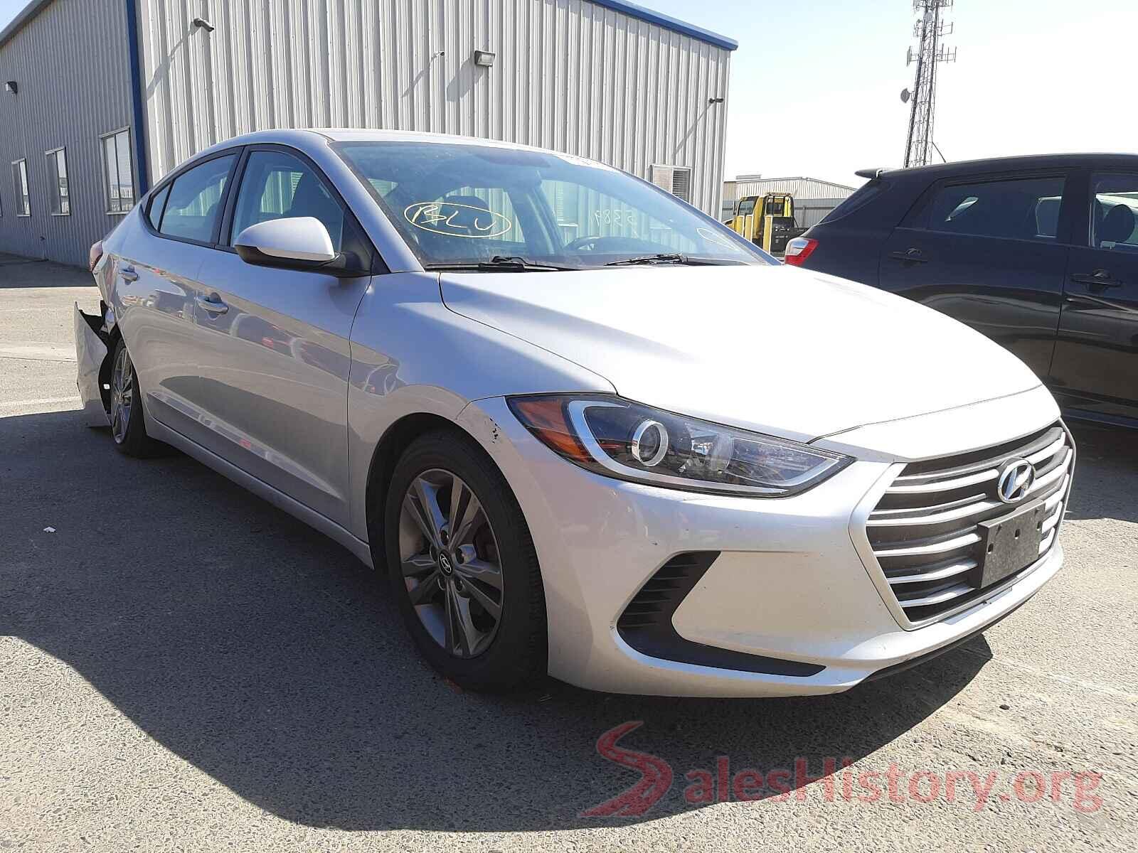 5NPD84LF2HH072236 2017 HYUNDAI ELANTRA