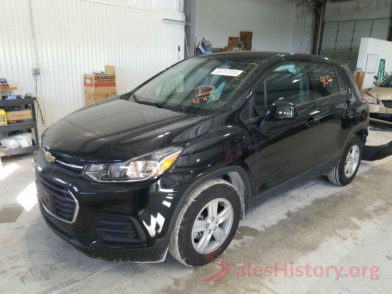 KL7CJKSB8LB318717 2020 CHEVROLET TRAX