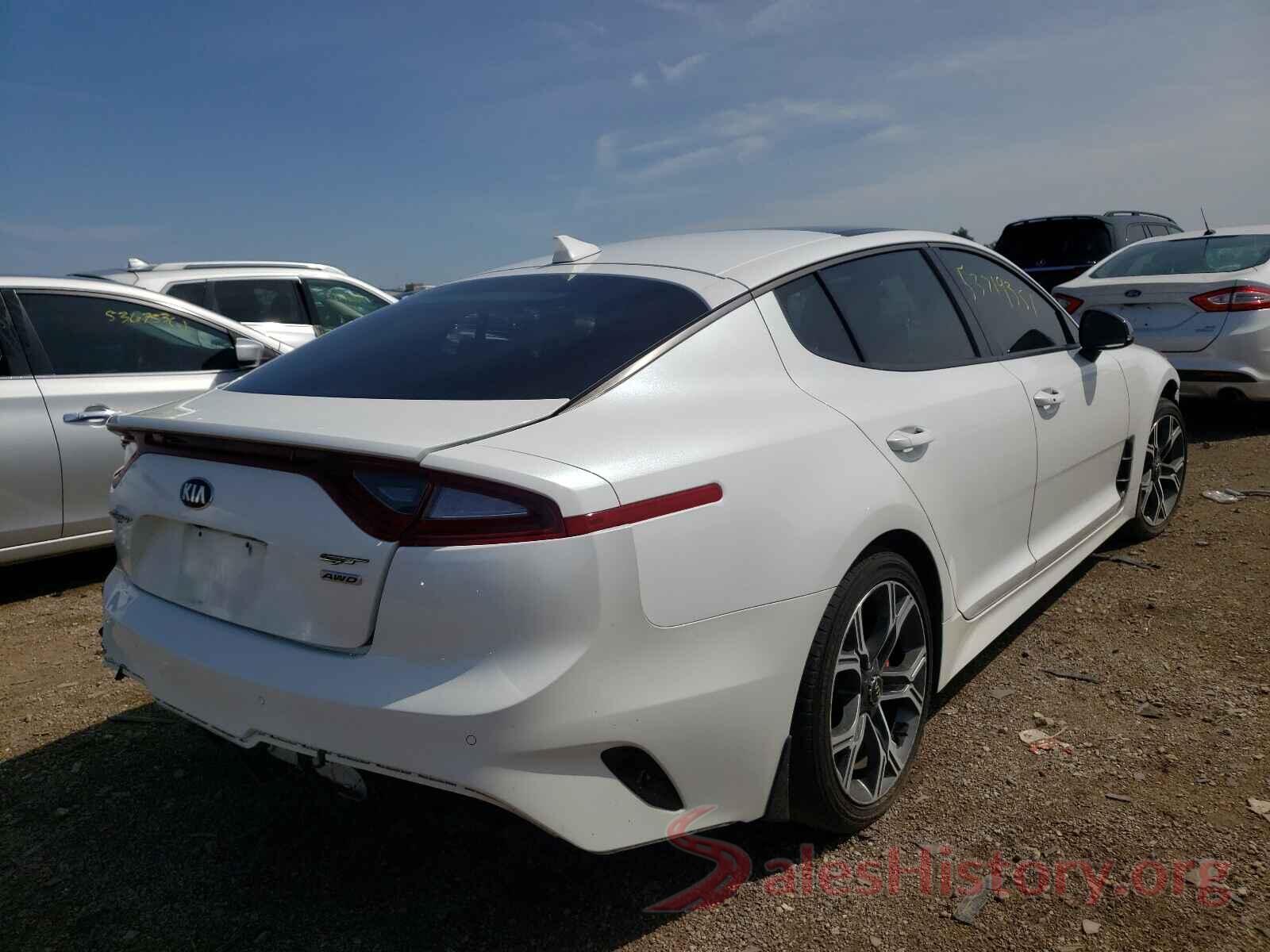 KNAE45LC0J6030284 2018 KIA STINGER