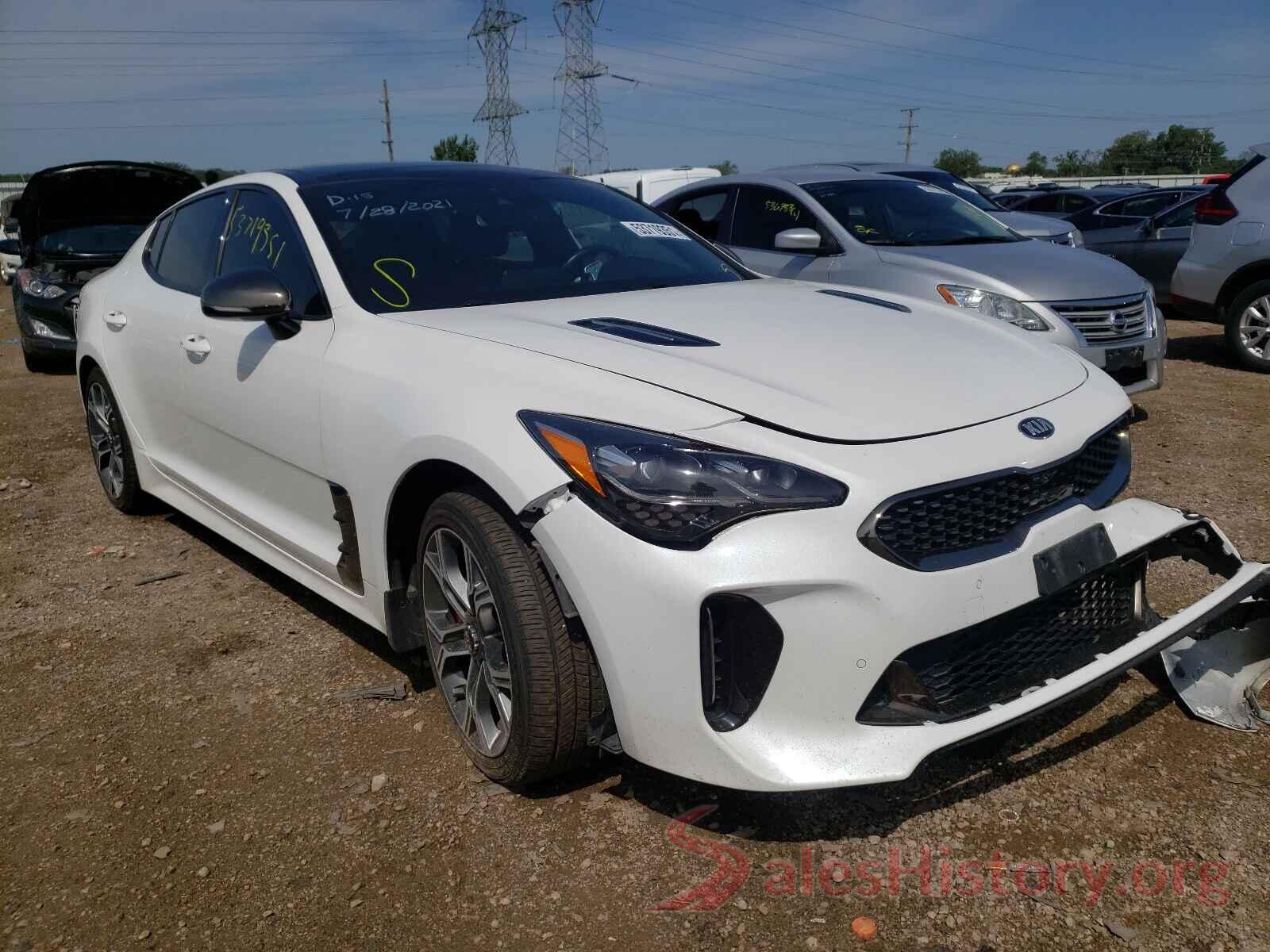 KNAE45LC0J6030284 2018 KIA STINGER