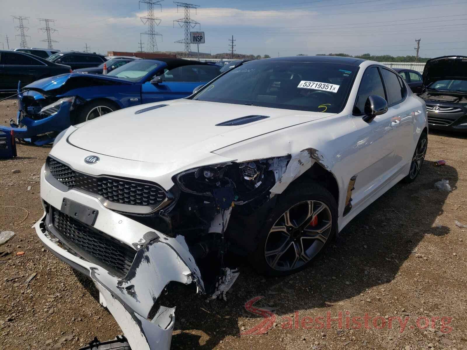 KNAE45LC0J6030284 2018 KIA STINGER