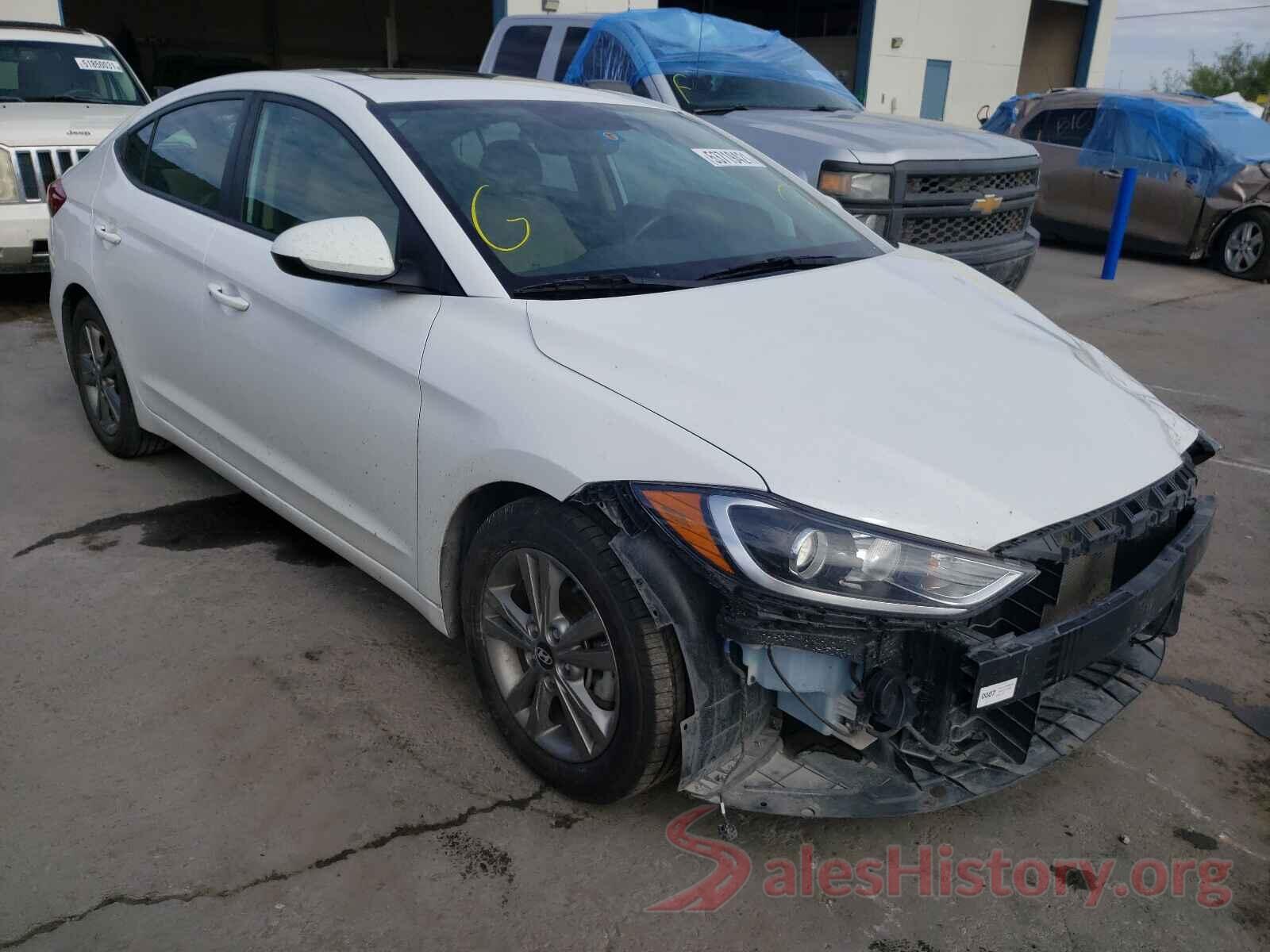 5NPD84LF8JH352930 2018 HYUNDAI ELANTRA