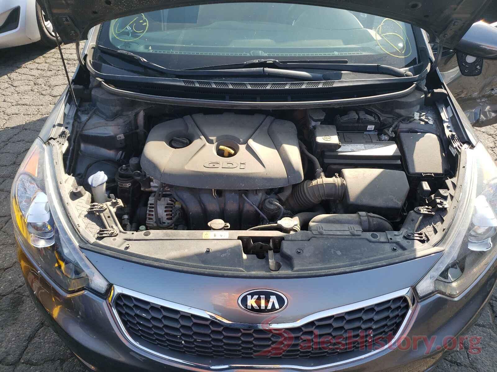 KNAFX5A89G5631153 2016 KIA FORTE