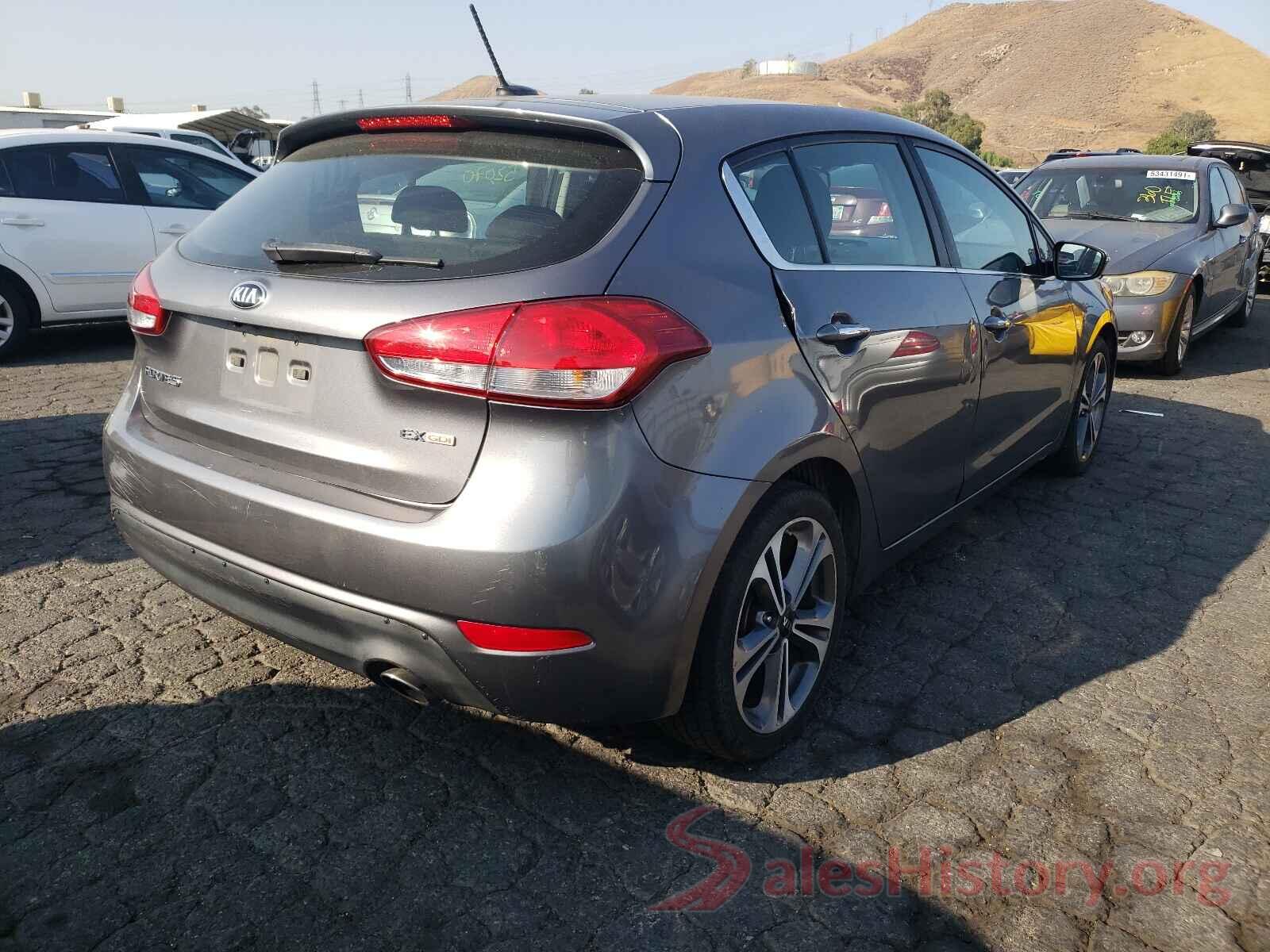 KNAFX5A89G5631153 2016 KIA FORTE