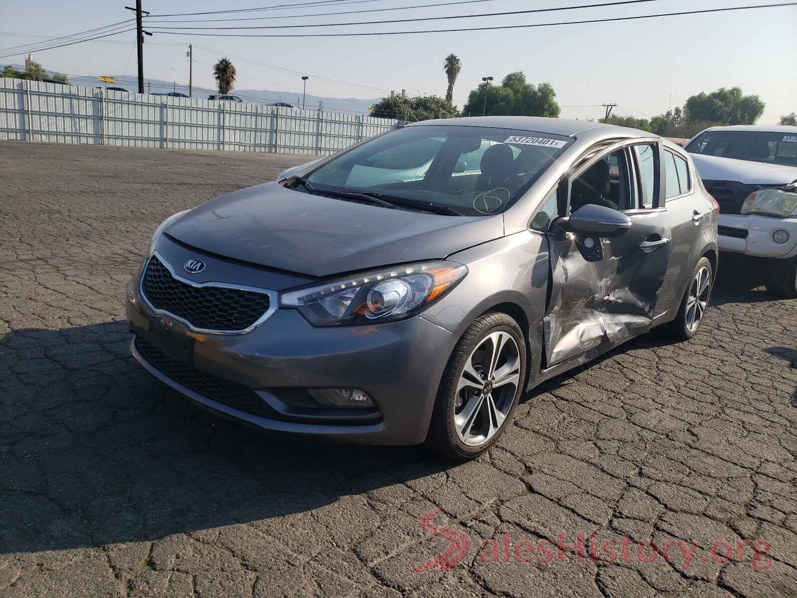 KNAFX5A89G5631153 2016 KIA FORTE