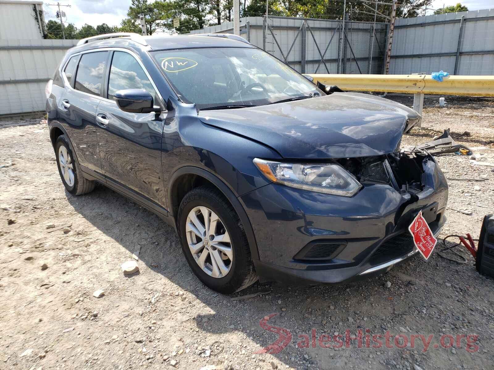 KNMAT2MT5GP691958 2016 NISSAN ROGUE