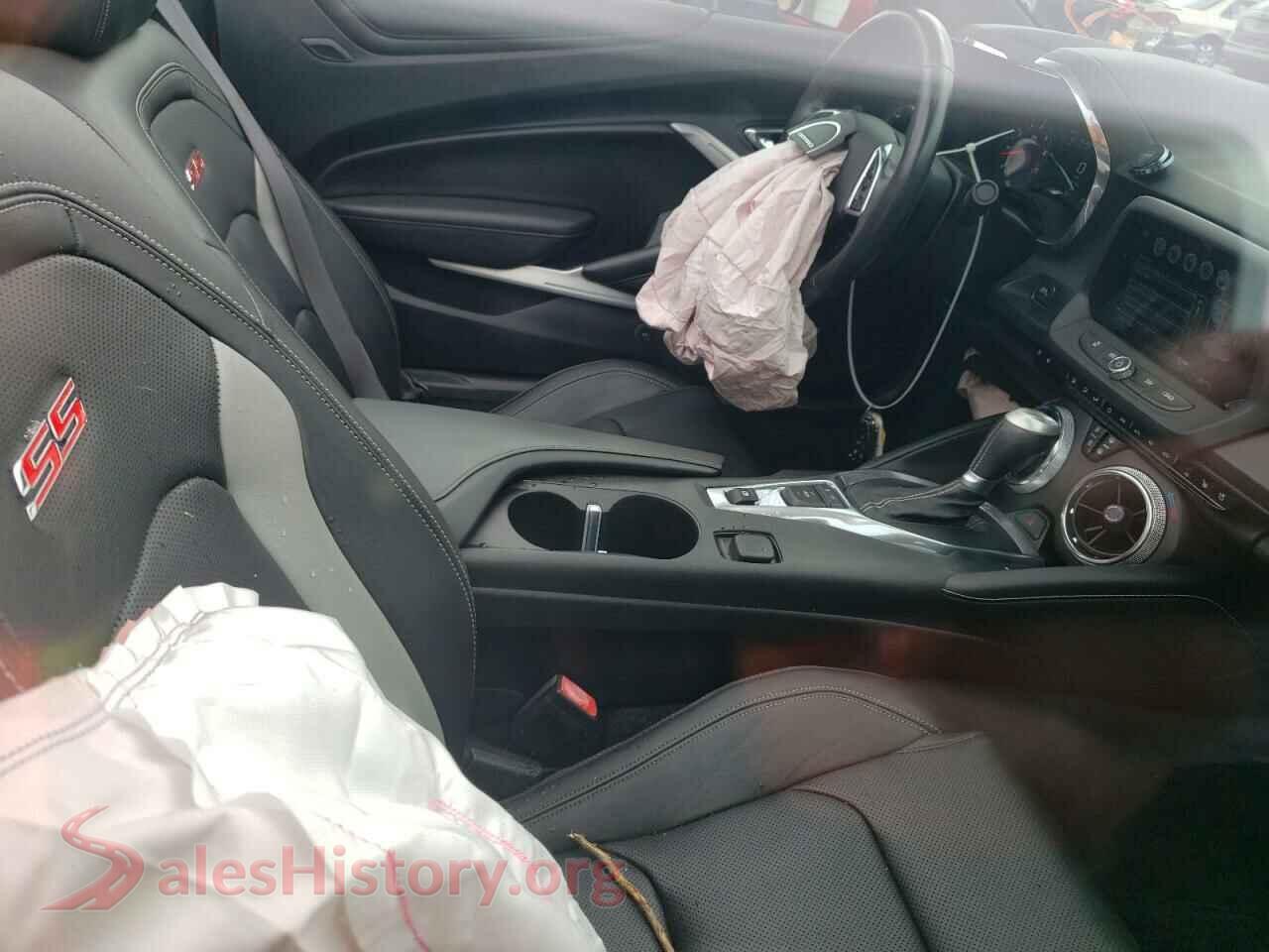 2016 CHEVROLET CAMARO VIN 1G1FH3D74G0167962, rear view