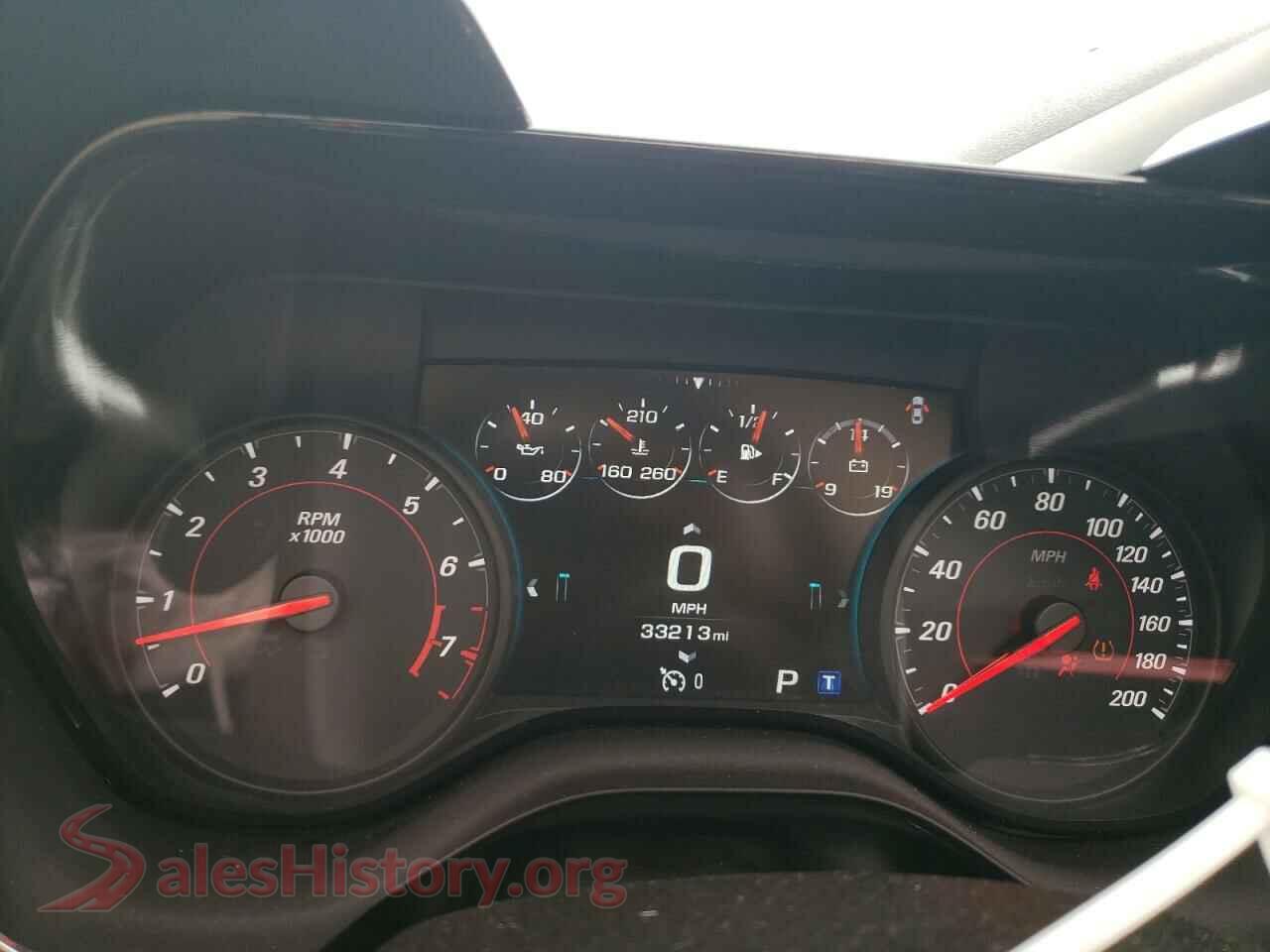 2016 CHEVROLET CAMARO VIN 1G1FH3D74G0167962, interior dashboard