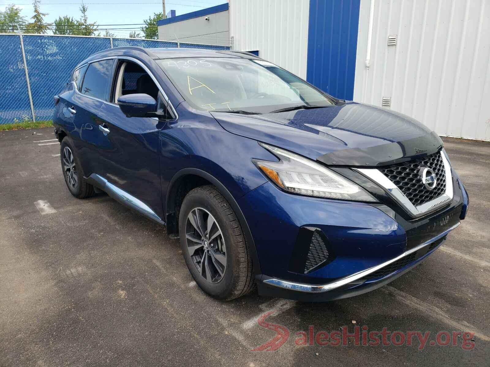 5N1AZ2BSXLN154769 2020 NISSAN MURANO